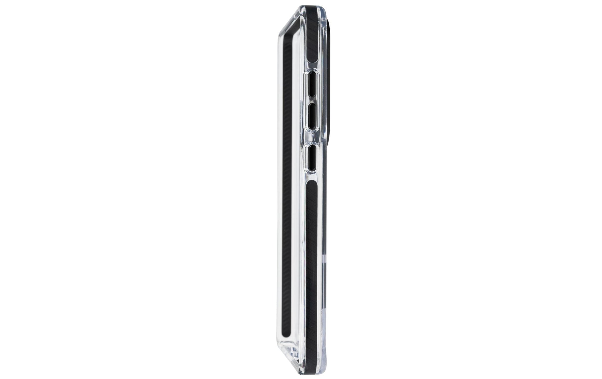 ONIT Backcover – für Samsung Galaxy S25 Ultra, MagSafe, PC+TPE+TPU, schwarz/transparent, bis 3 m sturzsicher