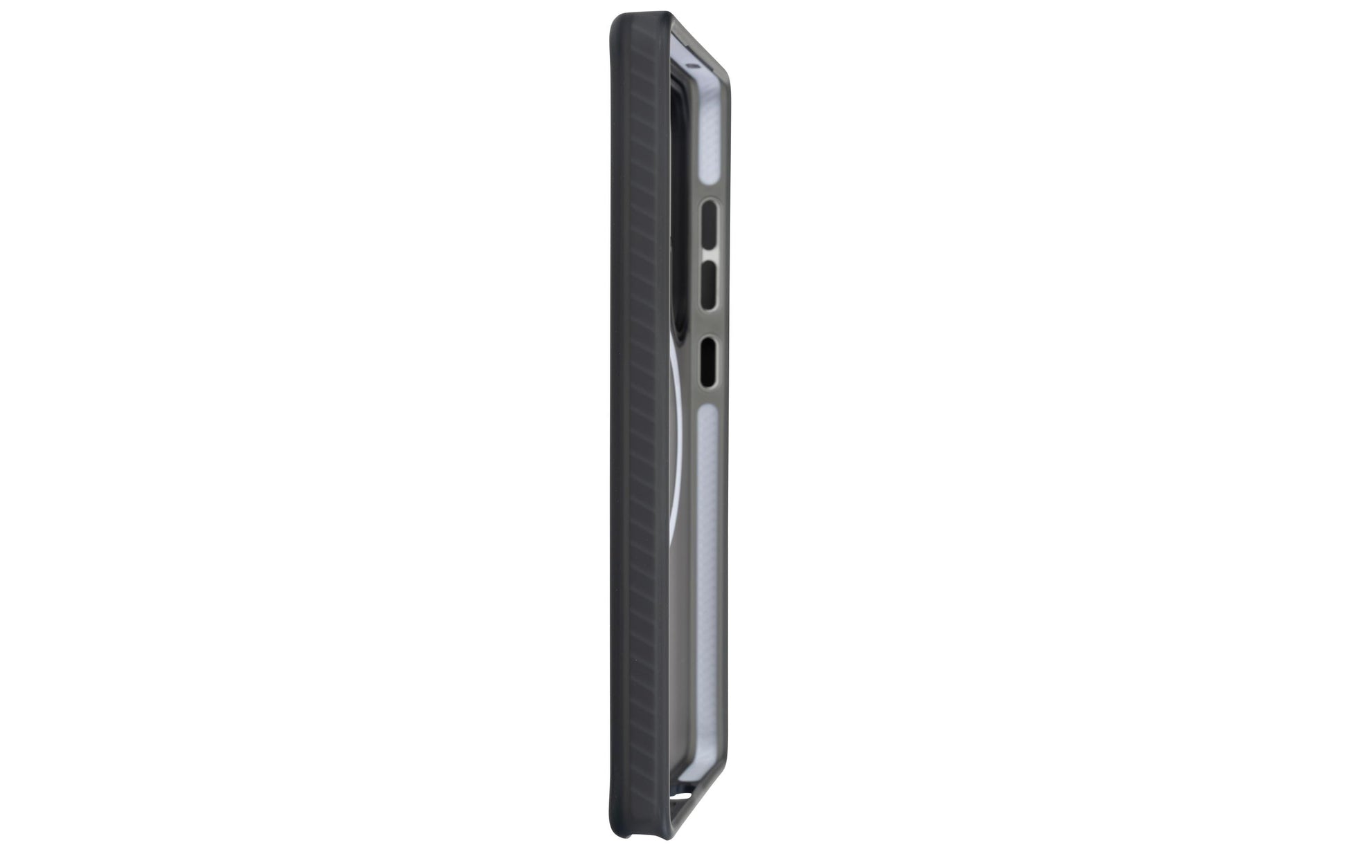 ONIT Backcover – für Samsung Galaxy S25 Ultra, MagSafe, PC+TPE+TPU, Schwarz matt, bis 3 m sturzsicher