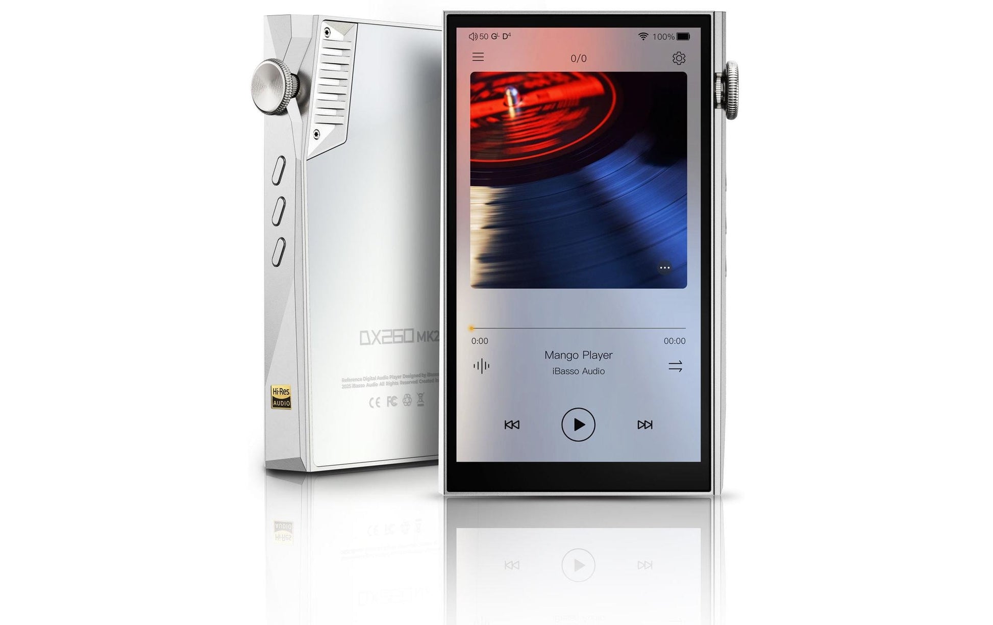 iBasso Hi-Res Musikplayer DX260 MK2 – 128 GB, Android 13