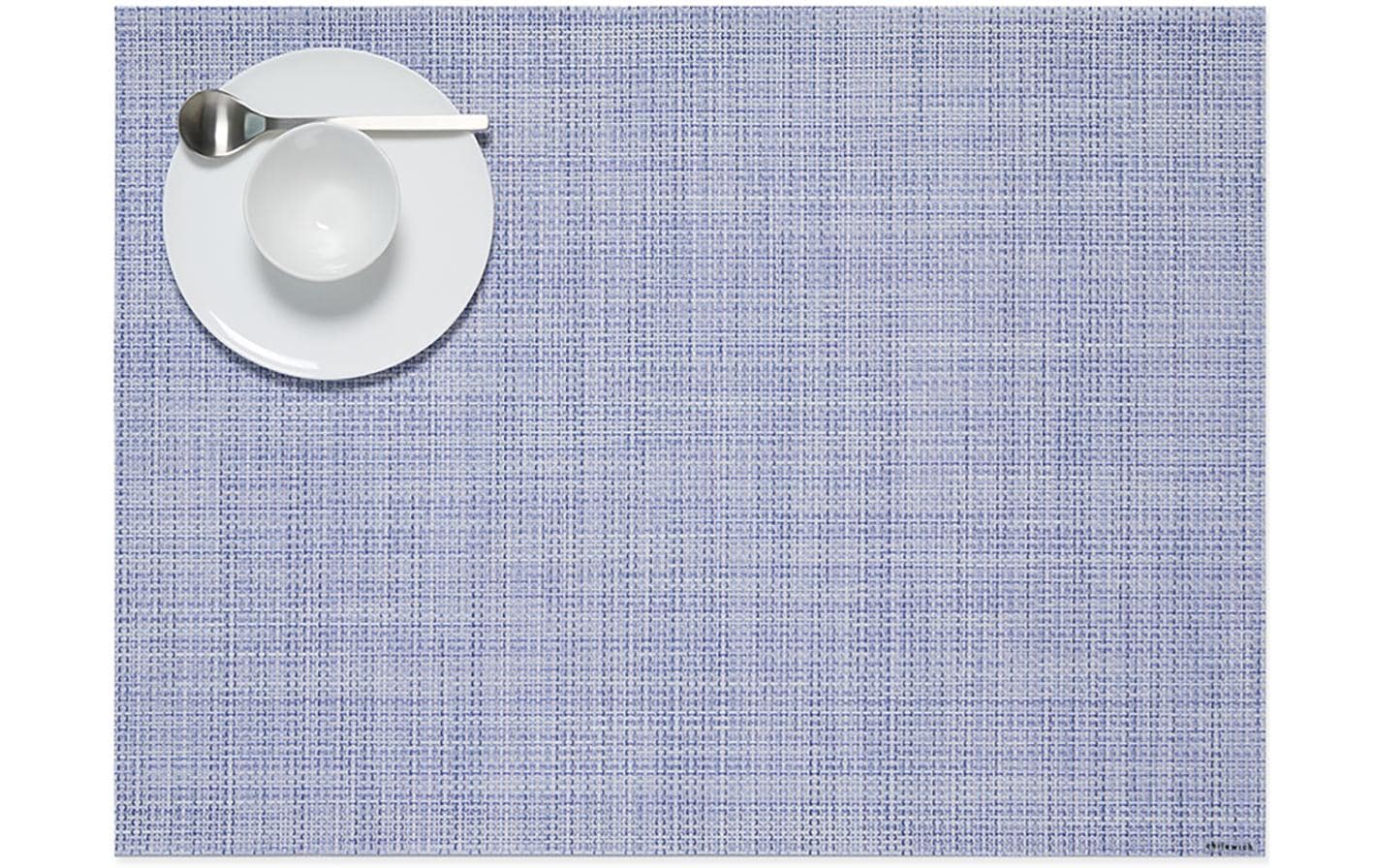 Chilewich Tischset – PVC, Blau, 48 × 36 cm