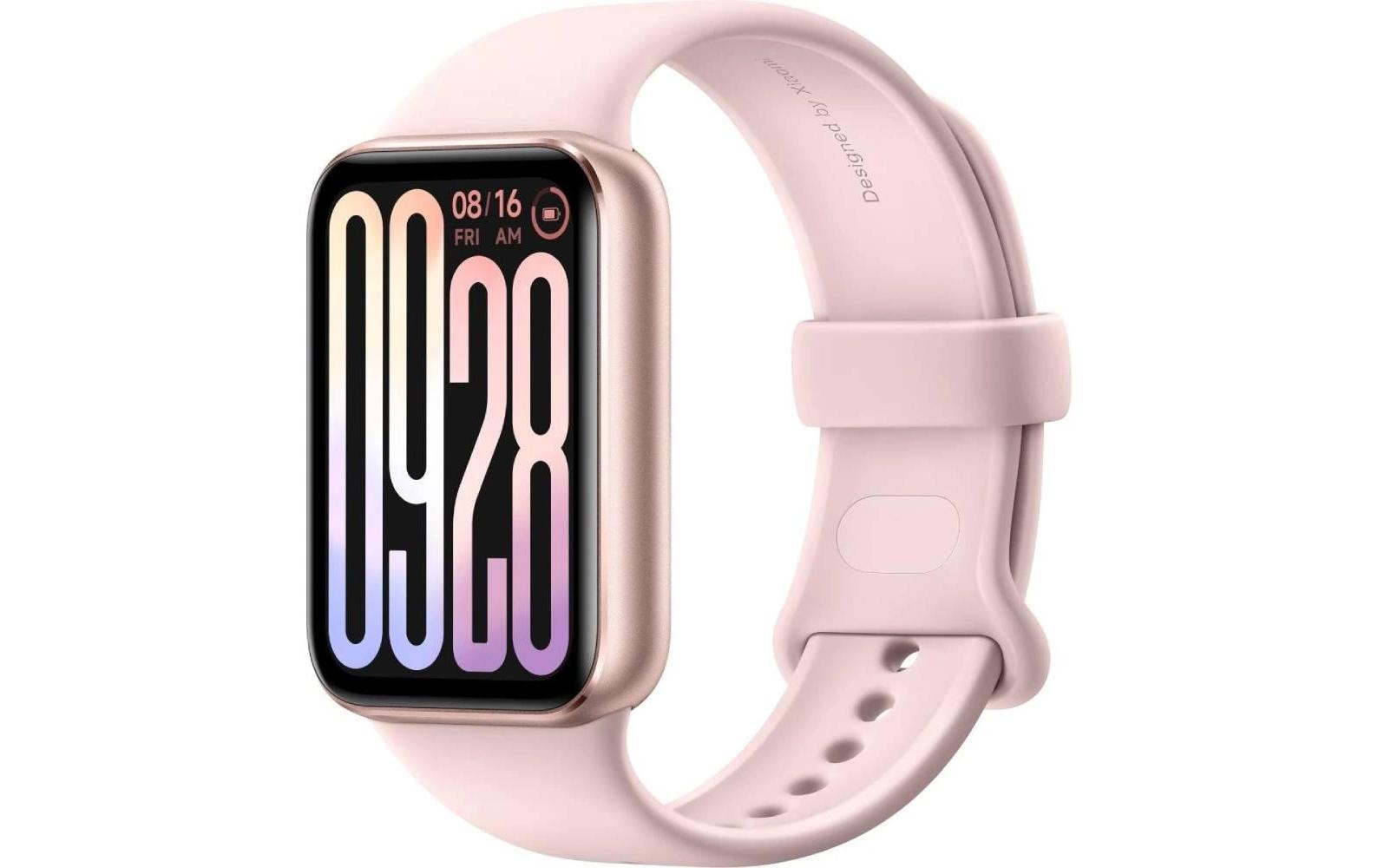 Xiaomi Smart Band 9 Pro GPS – Aluminium Roségold, Sportband Pink, 50 m