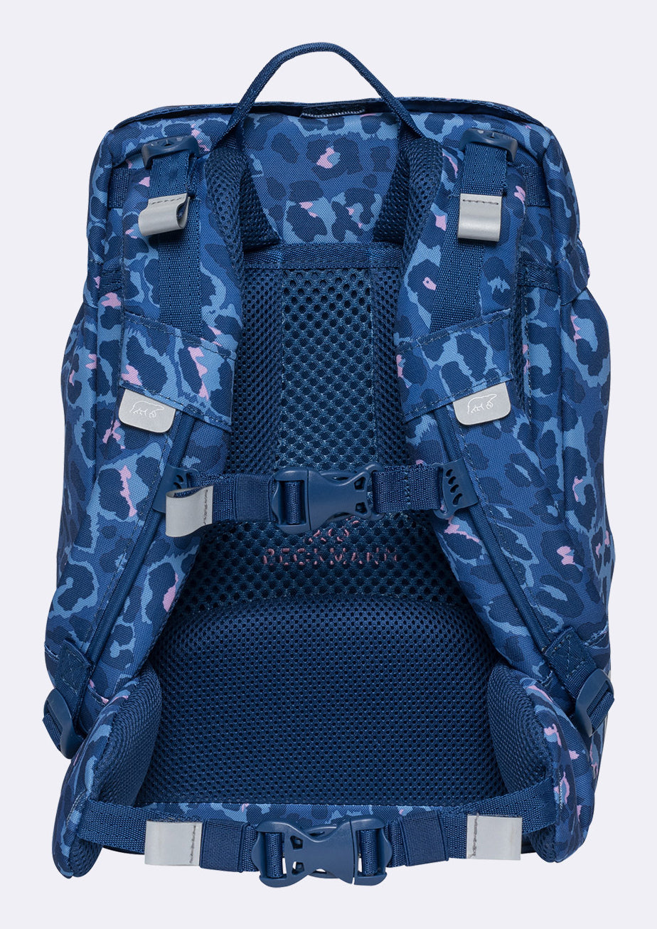 Beckmann Schulrucksack Classic – Cheetah – aus recyceltem PET