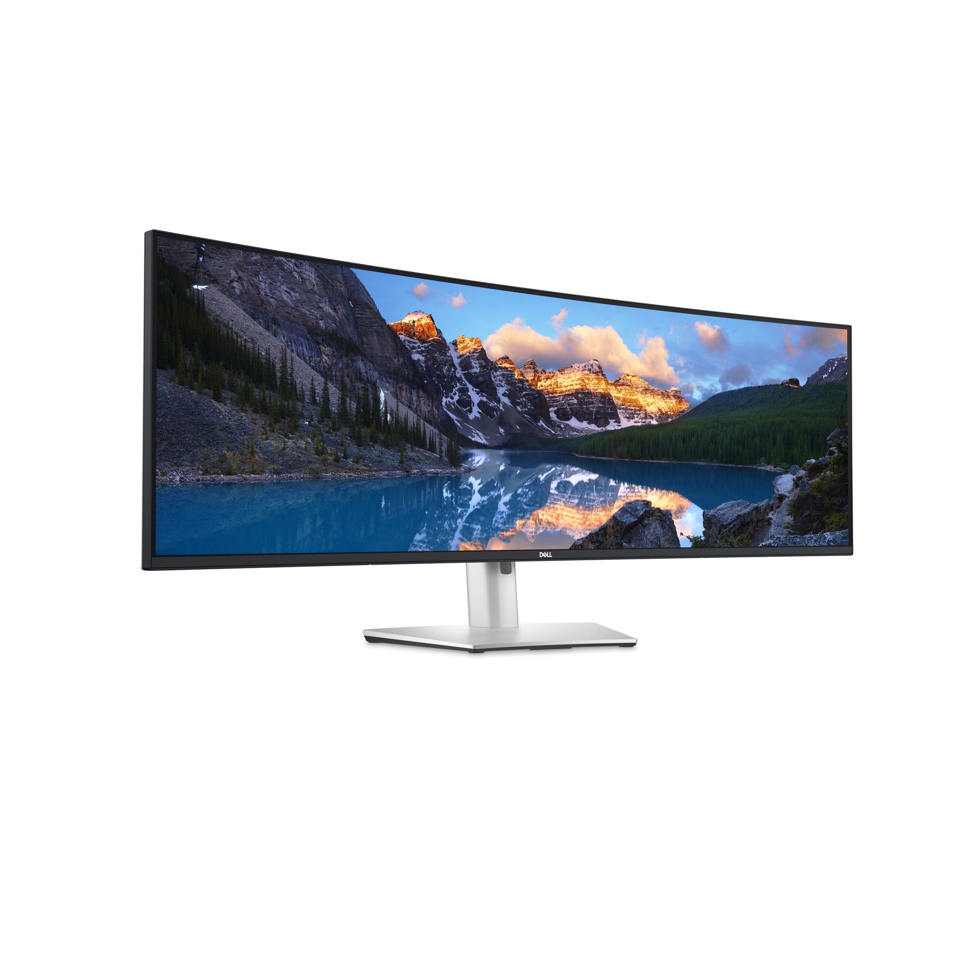 DELL UltraSharp U4924DW – Monitor, 49", 60 Hz, 350 cd/m², KVM, USB-C, Lautsprecher, VESA 100 × 100, Schwarz