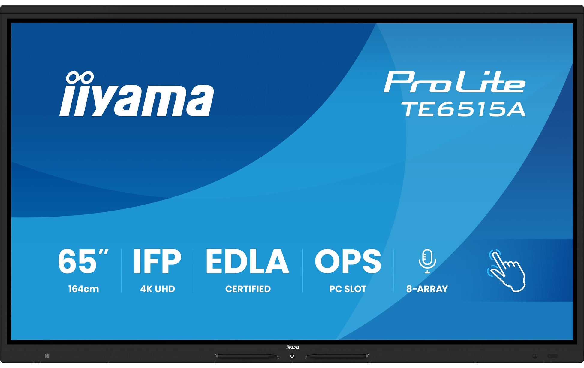 iiyama Stylisches IFP 65" UHD 4K Touch – 550 cd/m²
