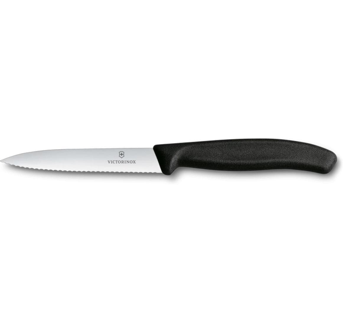 Victorinox Gemüsemesser 10 cm, Edelstahl, Polypropylen (PP), Schwarz