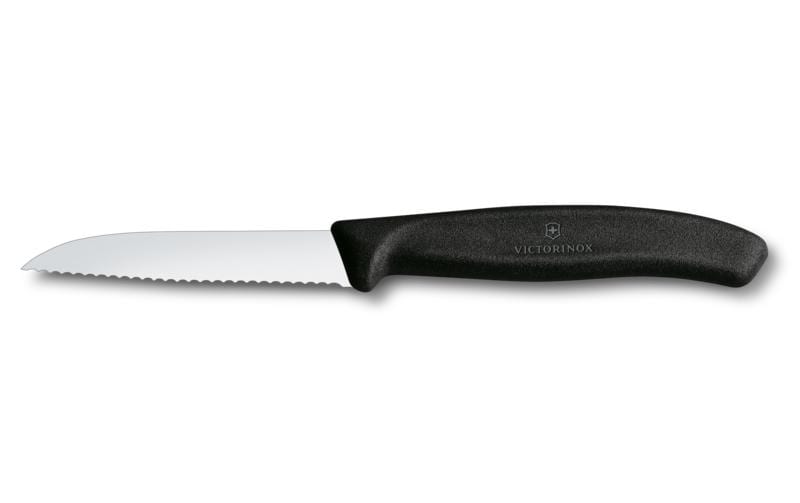 Victorinox Gemüsemesser 8 cm, Edelstahl, Polypropylen (PP), Schwarz