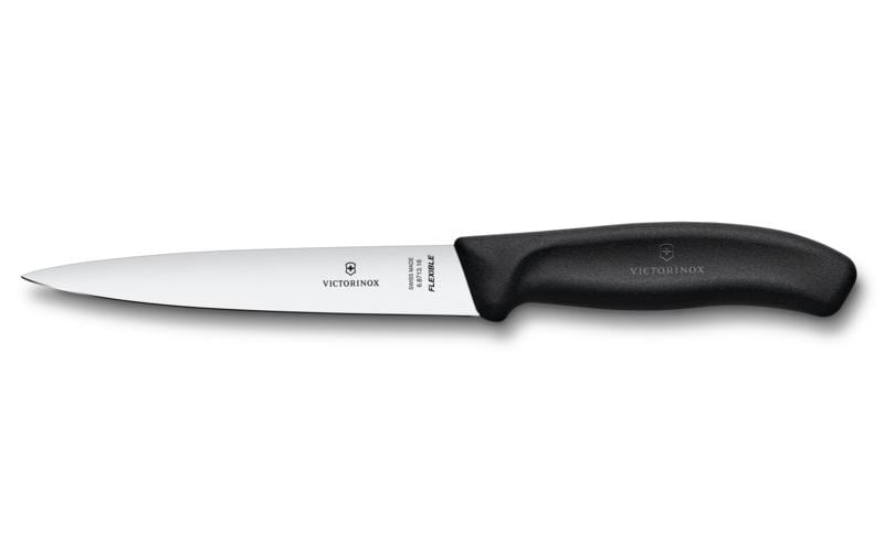 Victorinox Filetiermesser 28 cm, Edelstahl, Kunststoff, schwarz