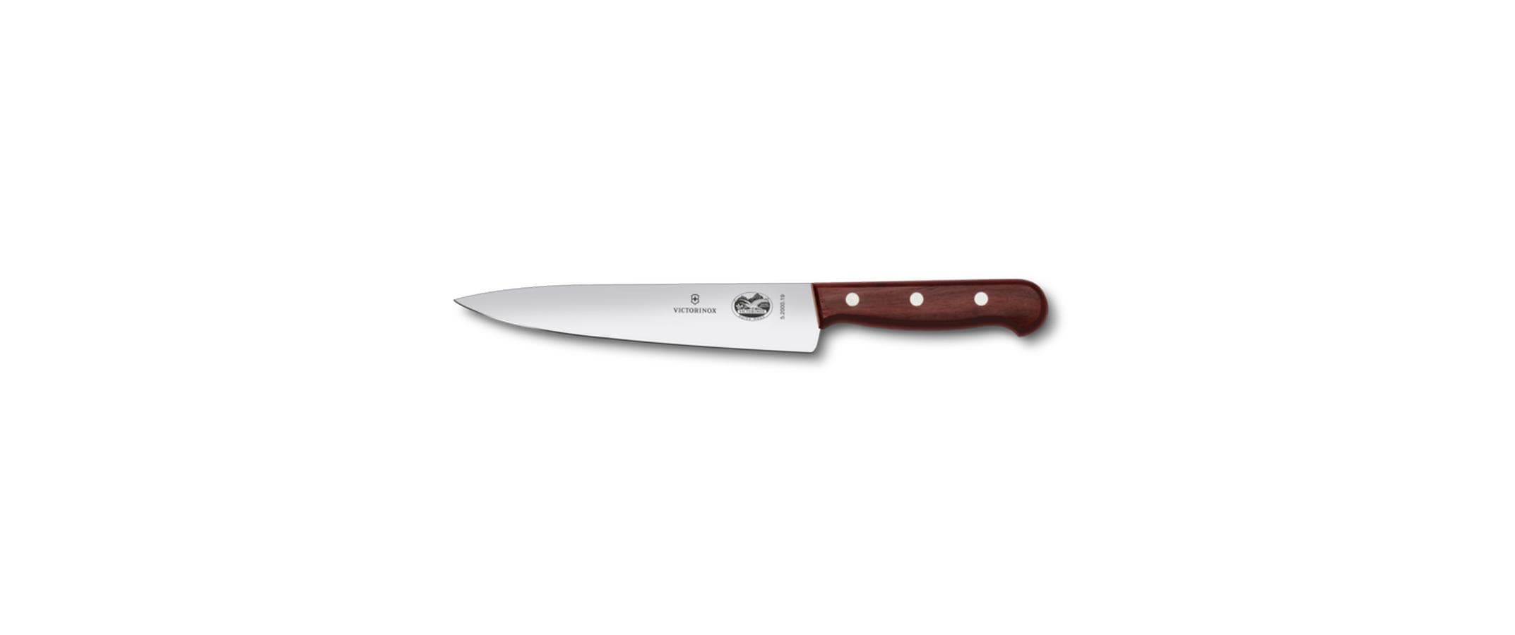 Victorinox Kochmesser 19 cm, Edelstahl, Nussbaumholz