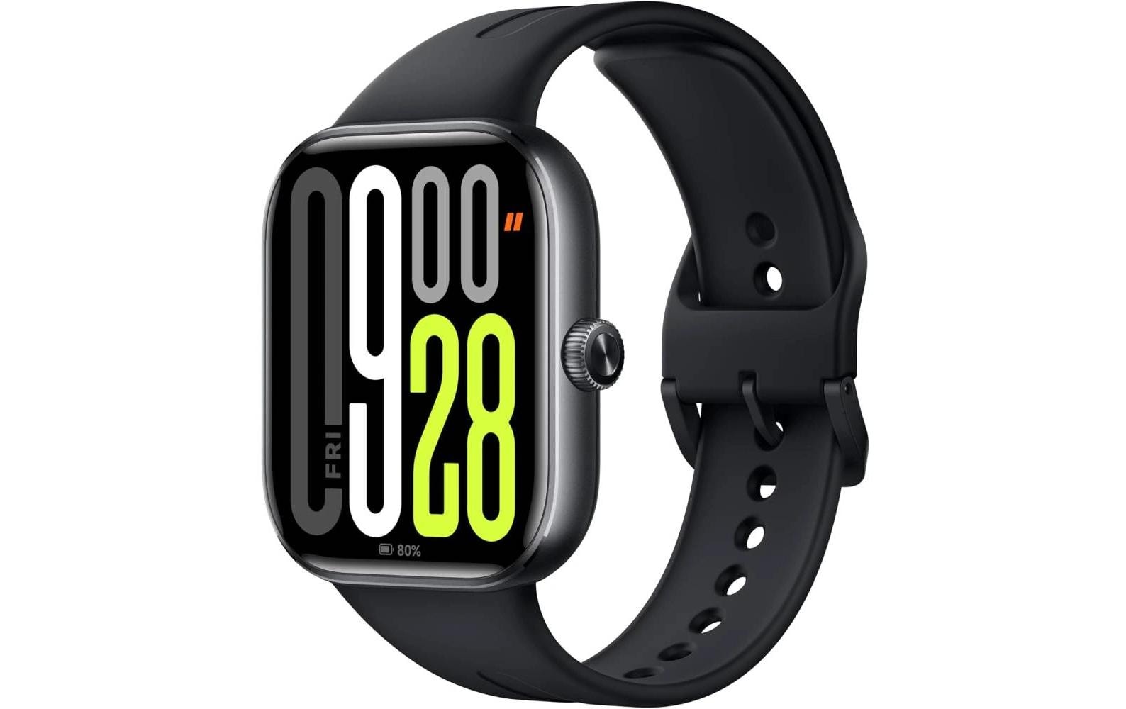 Xiaomi Redmi Watch 5 48 mm GPS – Aluminium Schwarz, Sportband, 50 m