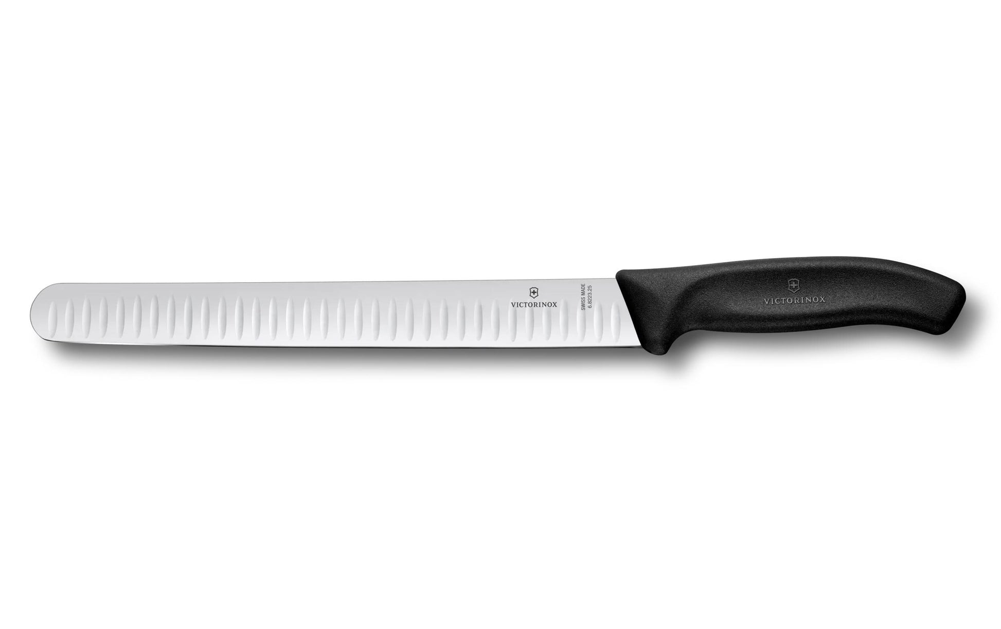 Victorinox Swiss Classic – Schinkenmesser 25 cm, Edelstahl, Griff Polypropylen (PP), schwarz
