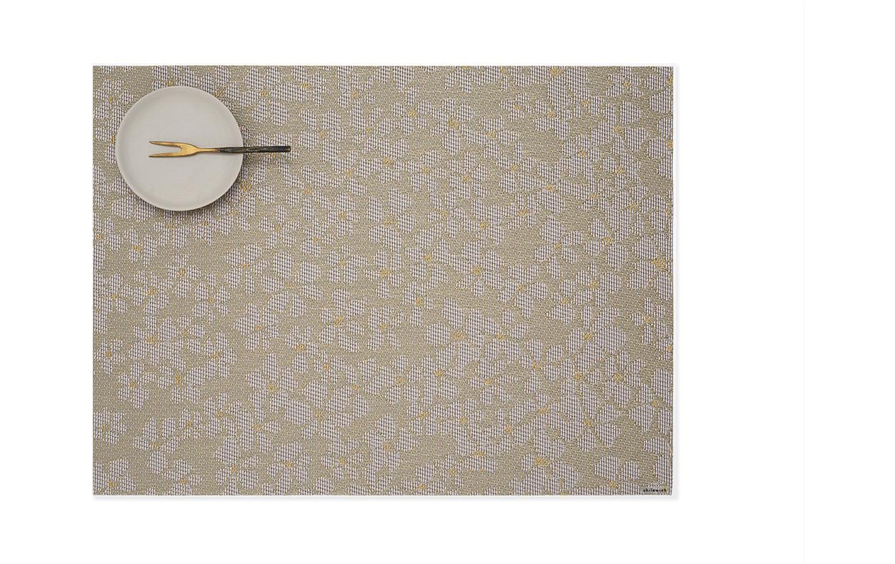 Chilewich Tischset – 36×48 cm, PVC, Beige