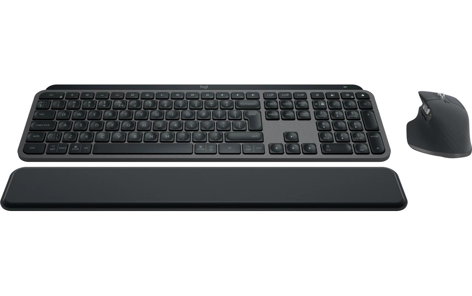 Logitech MX Keys Combo für Business Gen 2 – Tastatur, US-Layout (EN), Graphit