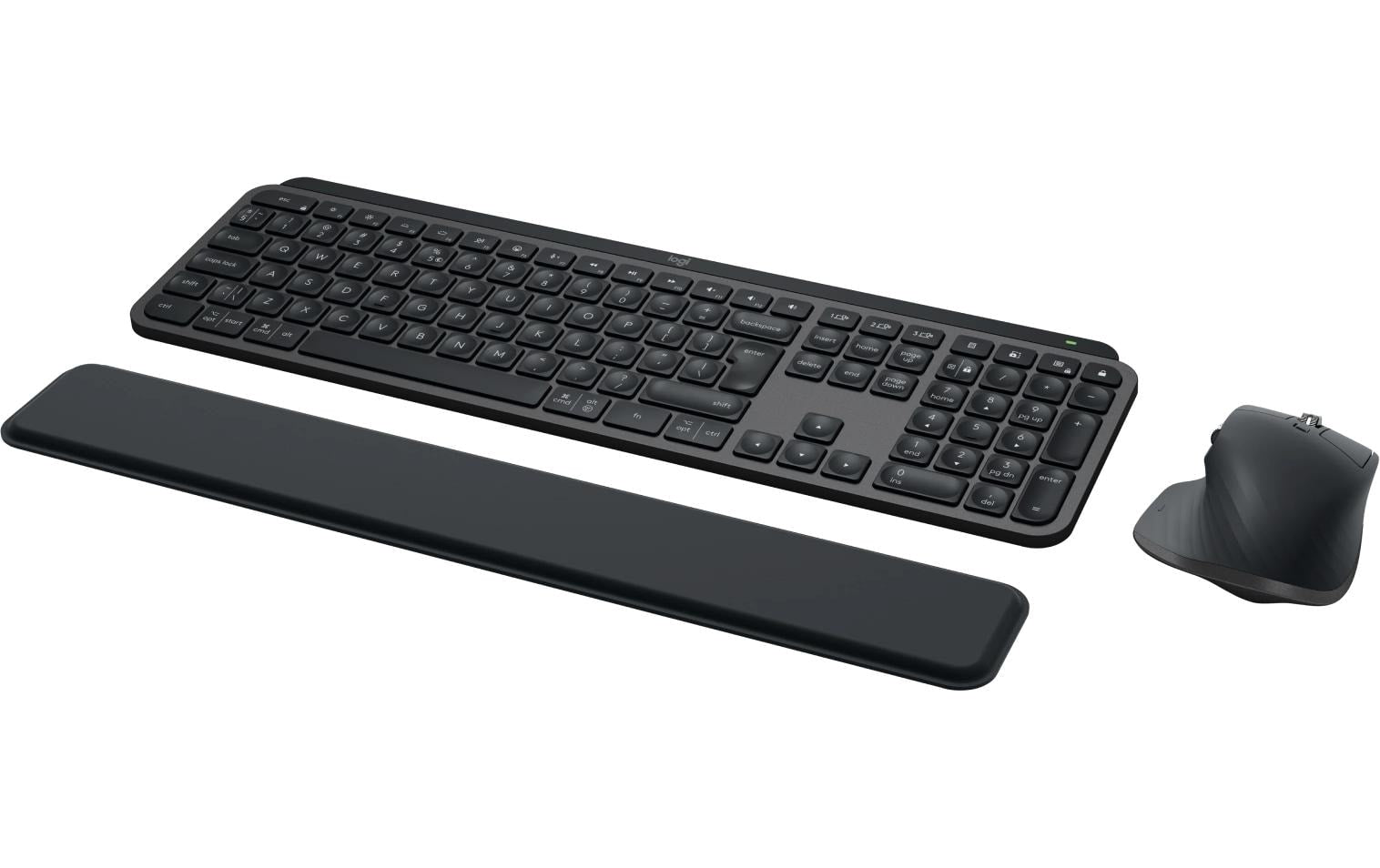Logitech MX Keys Combo für Business Gen 2 – Tastatur, US-Layout (EN), Graphit