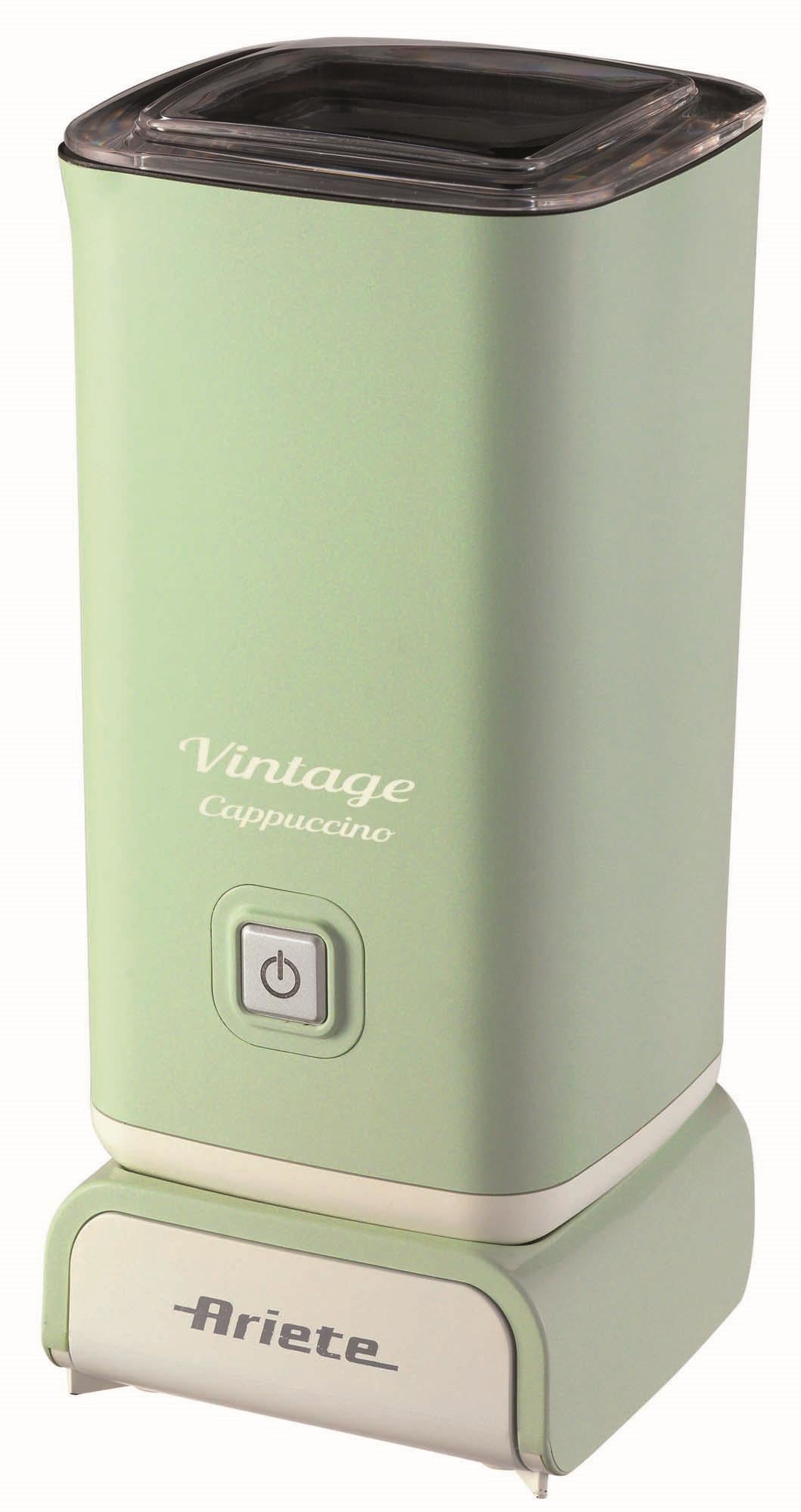Ariete Milchaufschäumer ARI-2878-GR – 250 ml, Heiss & Kalt – grün