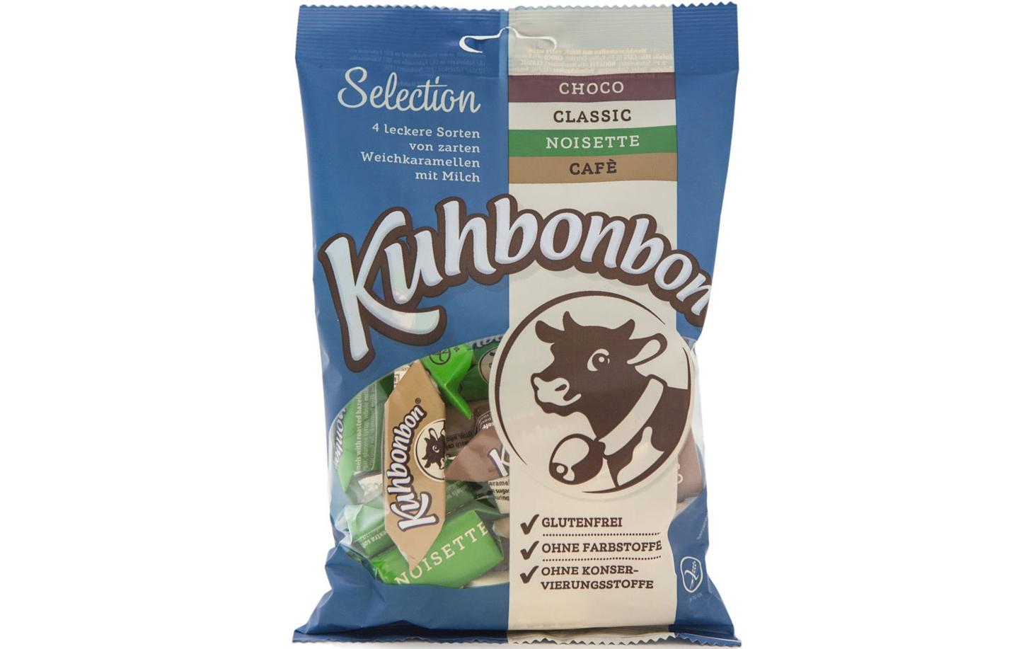 Kuhbonbon Lutschbonbons – Karamell, Mix, glutenfrei – 200 g