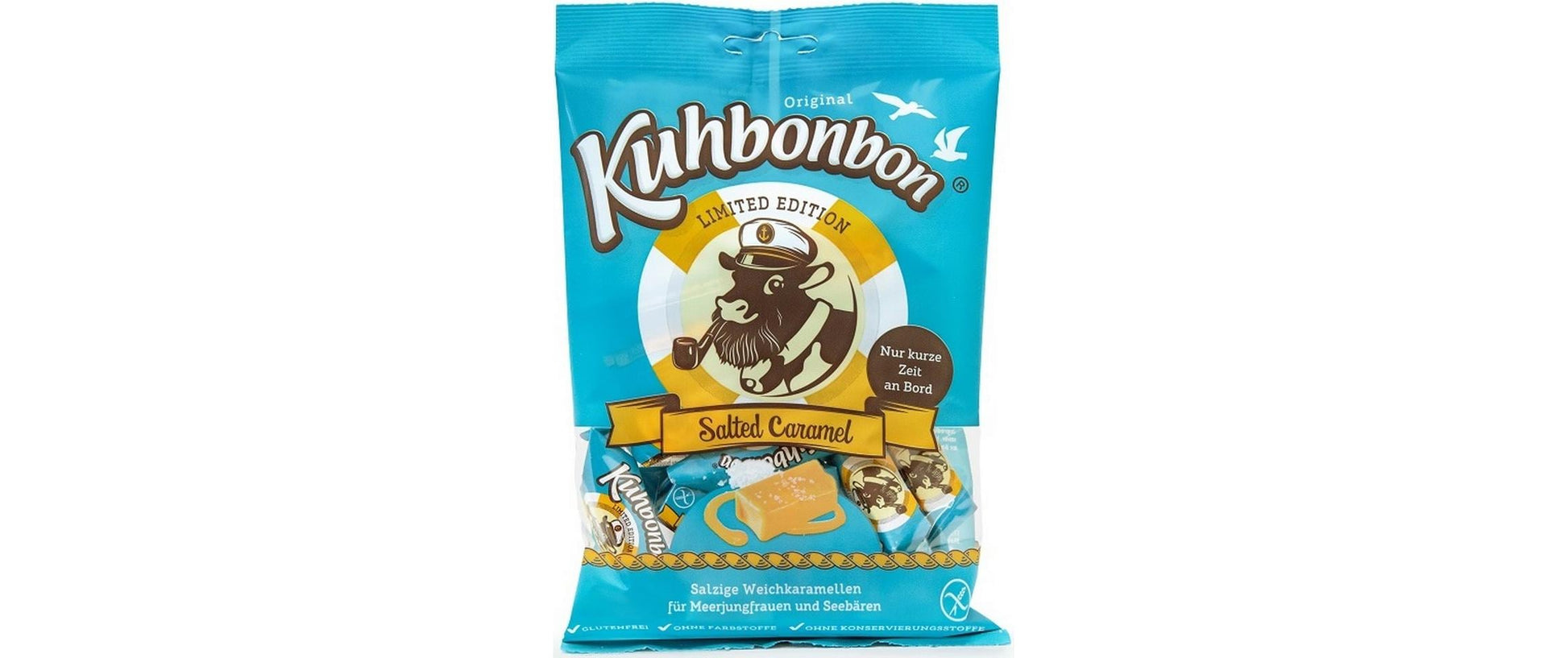 Kuhbonbon Lutschbonbons – Gesalzenes Karamell, Glutenfrei – 175 g