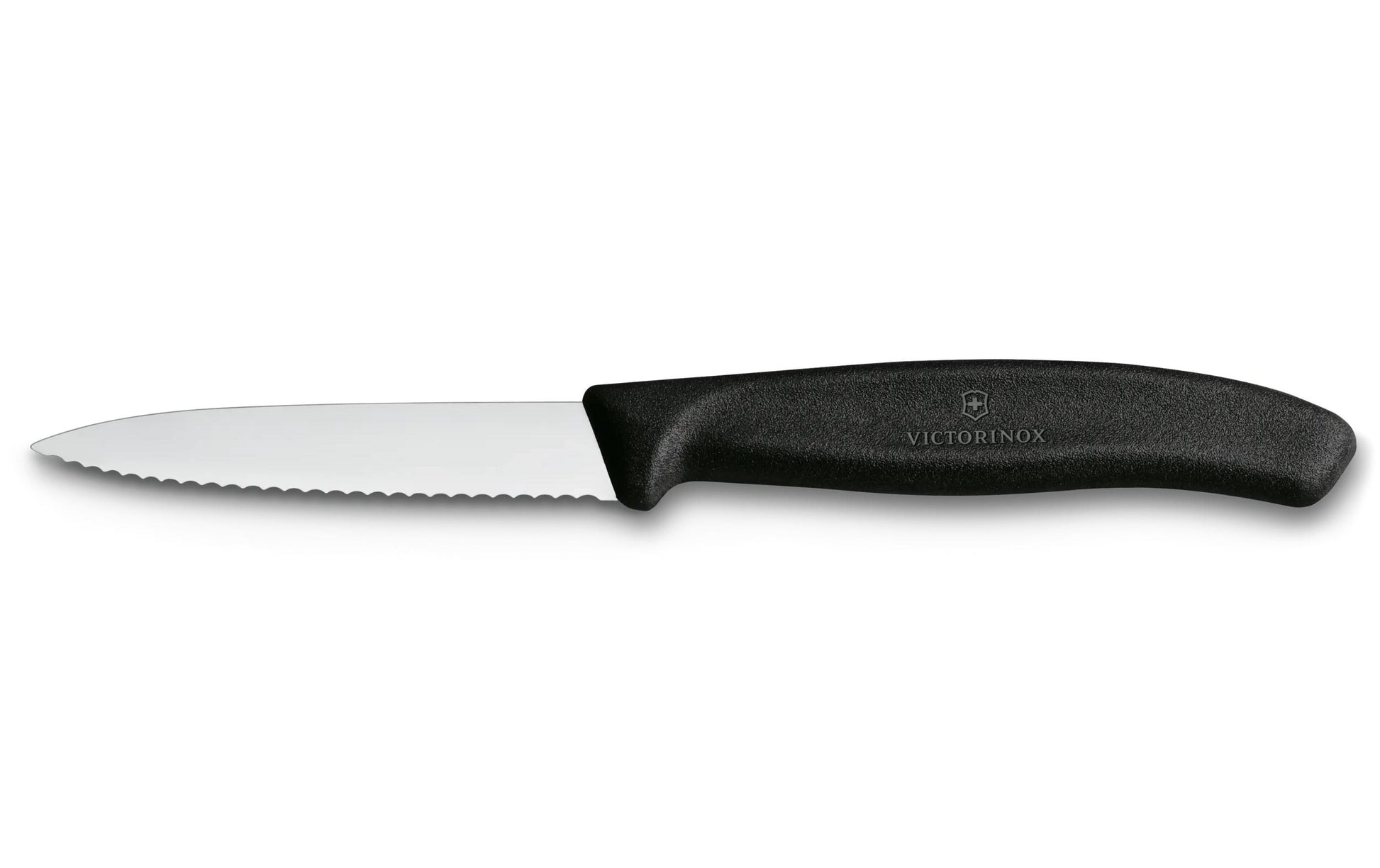 Victorinox Swiss Classic – 6-teiliges Messerset, Edelstahlklingen, Griff aus Polypropylen (PP), Schwarz