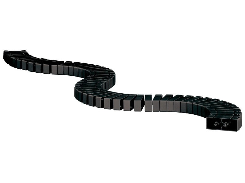 Bachmann Flex II Kabelschlange – 1 m – Schwarz, 1 Stk.