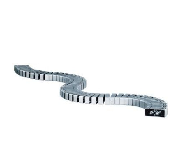 Bachmann Flex II Kabelschlange – 1 m – Silber