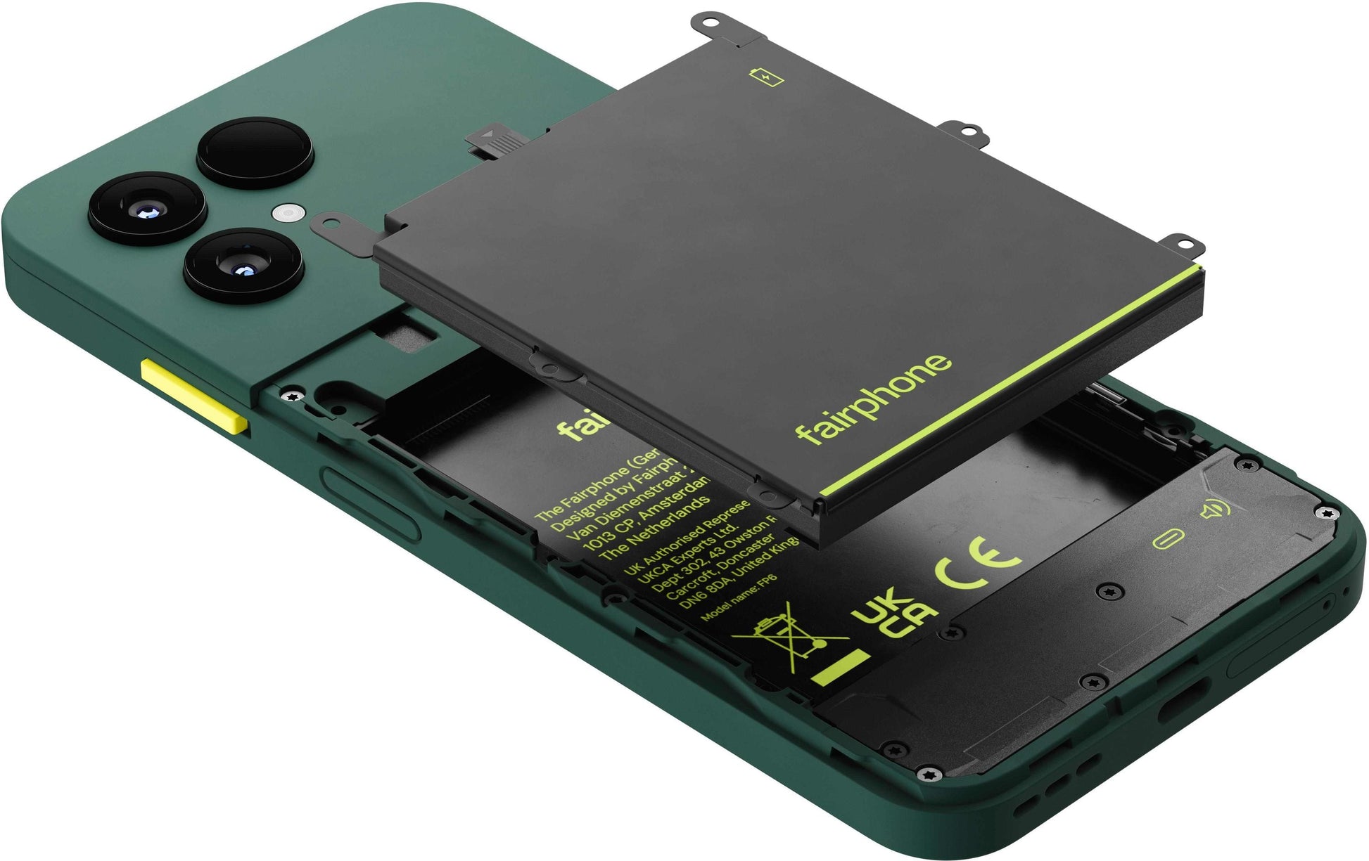 Fairphone The Gen 6 – 6,3" – 256 GB – Waldgrün