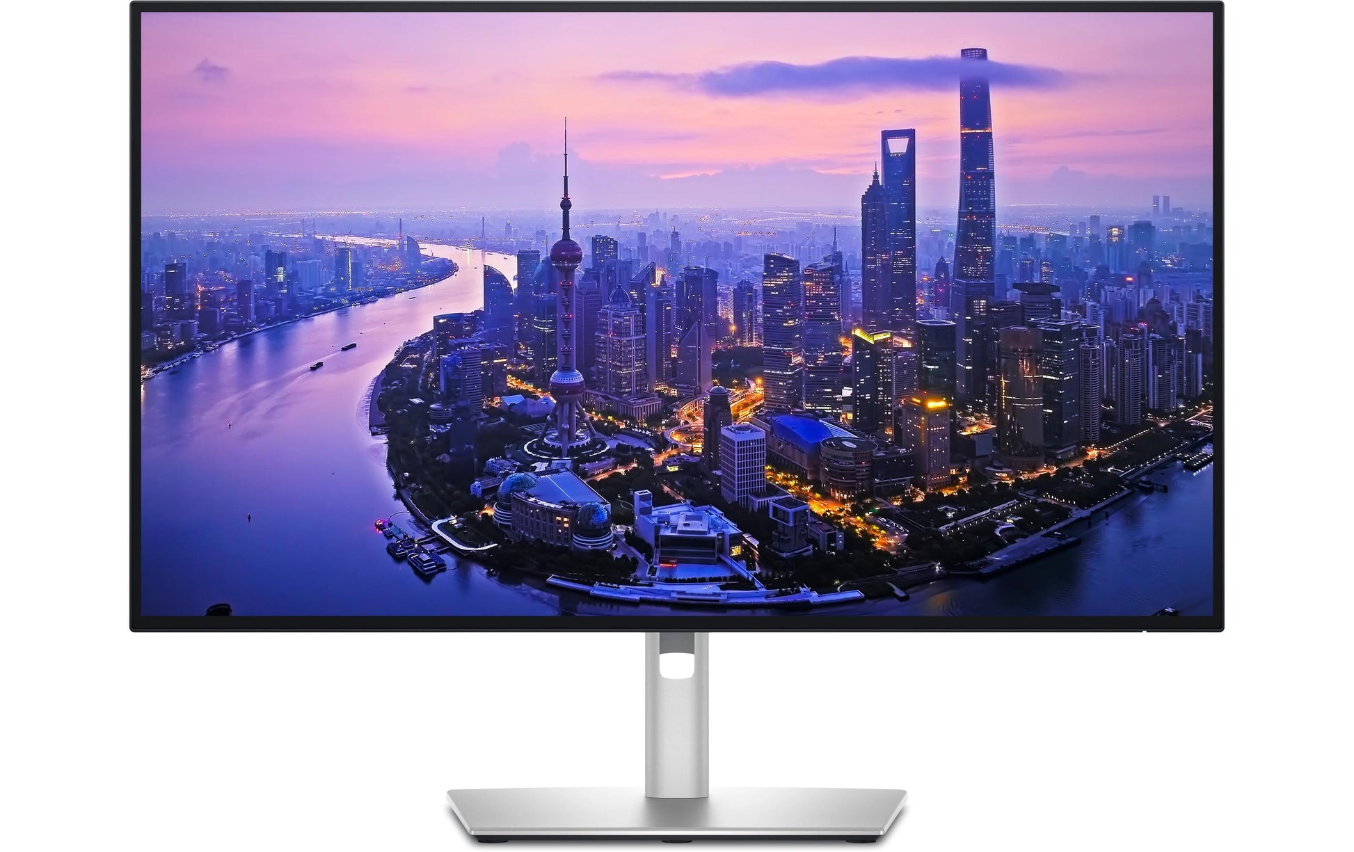 DELL UltraSharp 27 4K – Monitor, 27" 4K UHD (3840 × 2160), IPS, 120 Hz, 450 cd/m², Silber