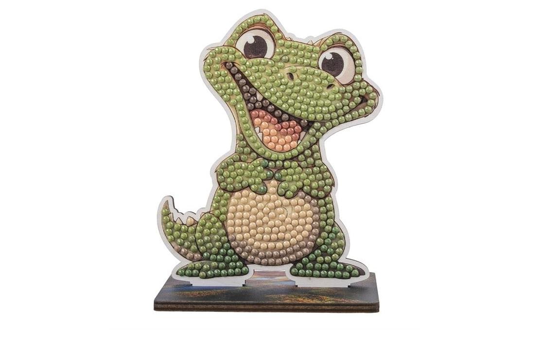 CRAFT Buddy Bastelset – Alligator – 11 cm – Sperrholz – ab 6 Jahren