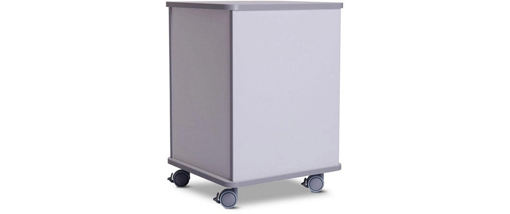 Rocada Druckerwagen – Melamin, Grau, 47 × 68 × 49 cm