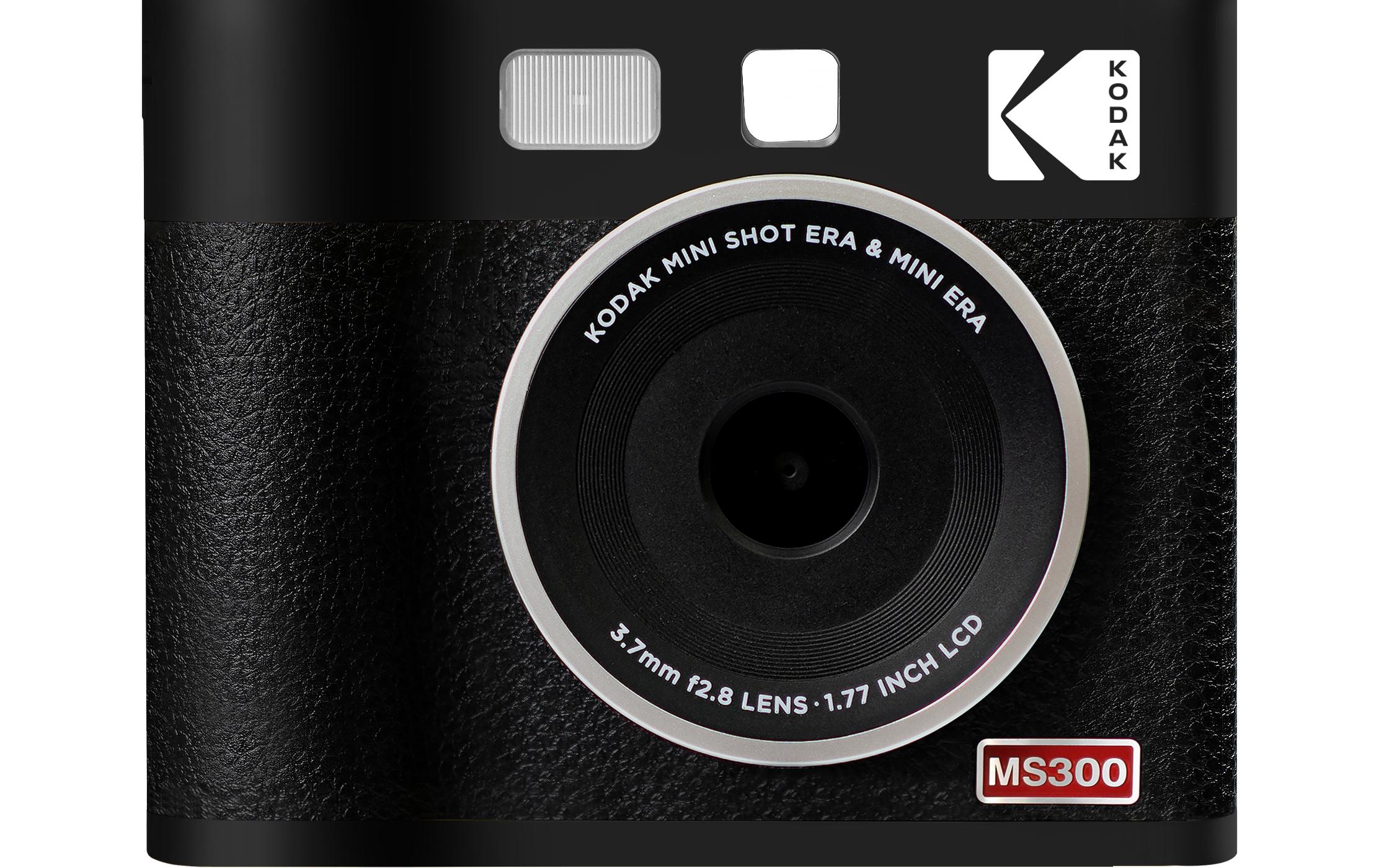 Kodak Mini 3 ERA 300B – Hybrid-Sofortbildkamera 76 × 76 mm, schwarz