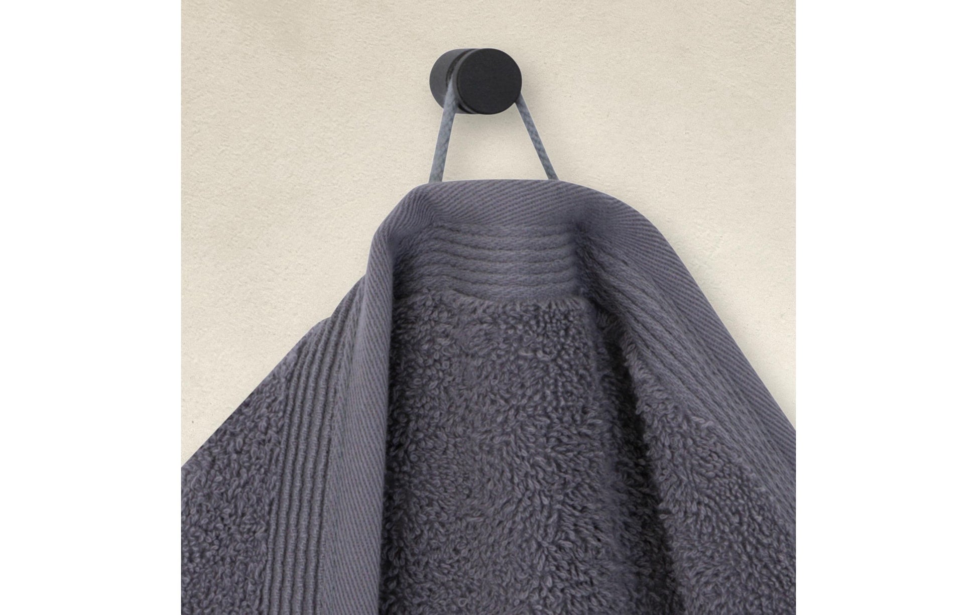 Möve Seiftuch Superwuschel – 30 × 30 cm, Grau, Baumwolle, OEKO-TEX