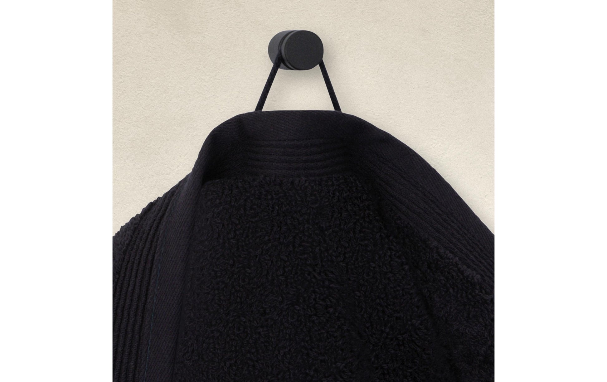 MÖVE Superwuschel Badetuch – 100 × 160 cm – Dunkelgrau – Baumwolle, 550 g/m² – 60 °C