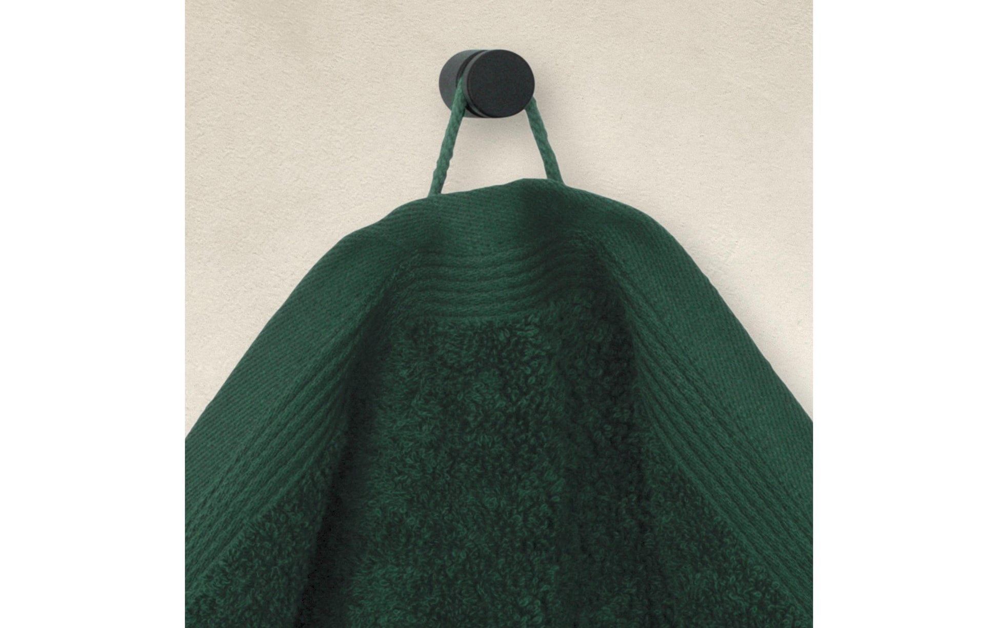 Möve Superwuschel Badetuch – 100 × 160 cm – Dunkelgrün – Baumwolle, 550 g/m² – 60 °C