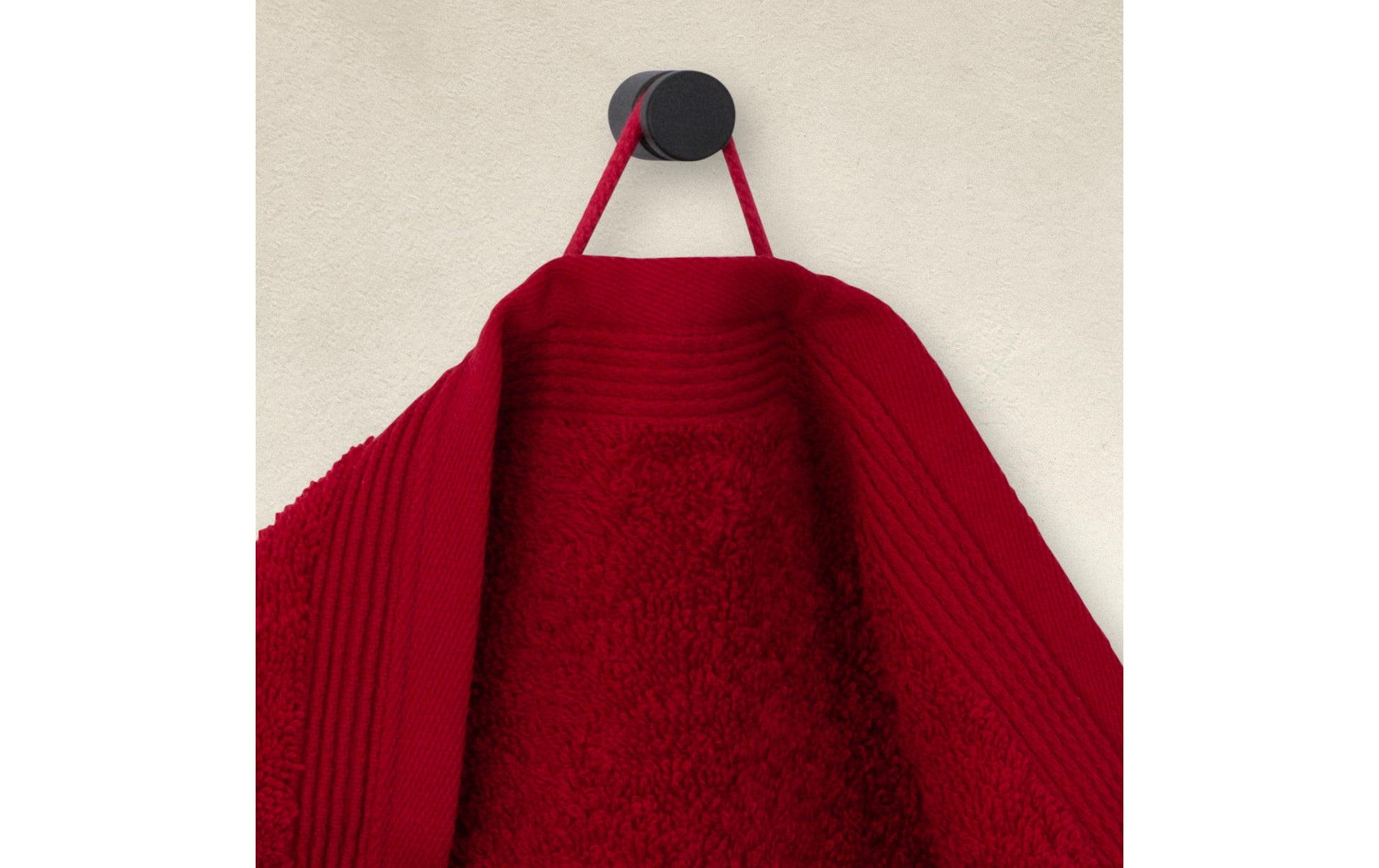 Möve Waschlappen Superwuschel – 30×30 cm, Baumwolle, Rot