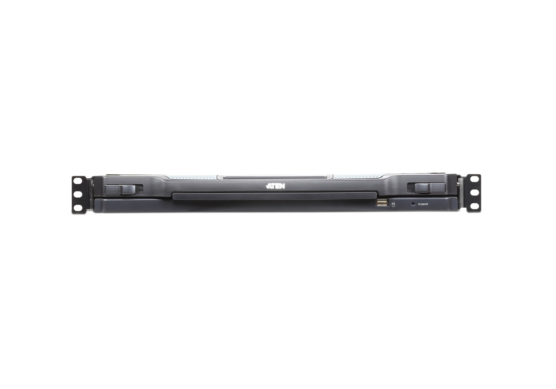 ATEN CL5716iM – 17" Rack-LCD-Konsole – 1920 × 1200/60 Hz, 16-Port VGA KVM, ES-Layout, KVM-over-IP – 1U