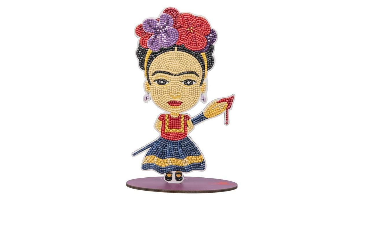 CRAFT Buddy Crystal Art XL Buddy – Diamond-Painting-Set – Frida Kahlo – 20 × 25 cm – ab 6 Jahren