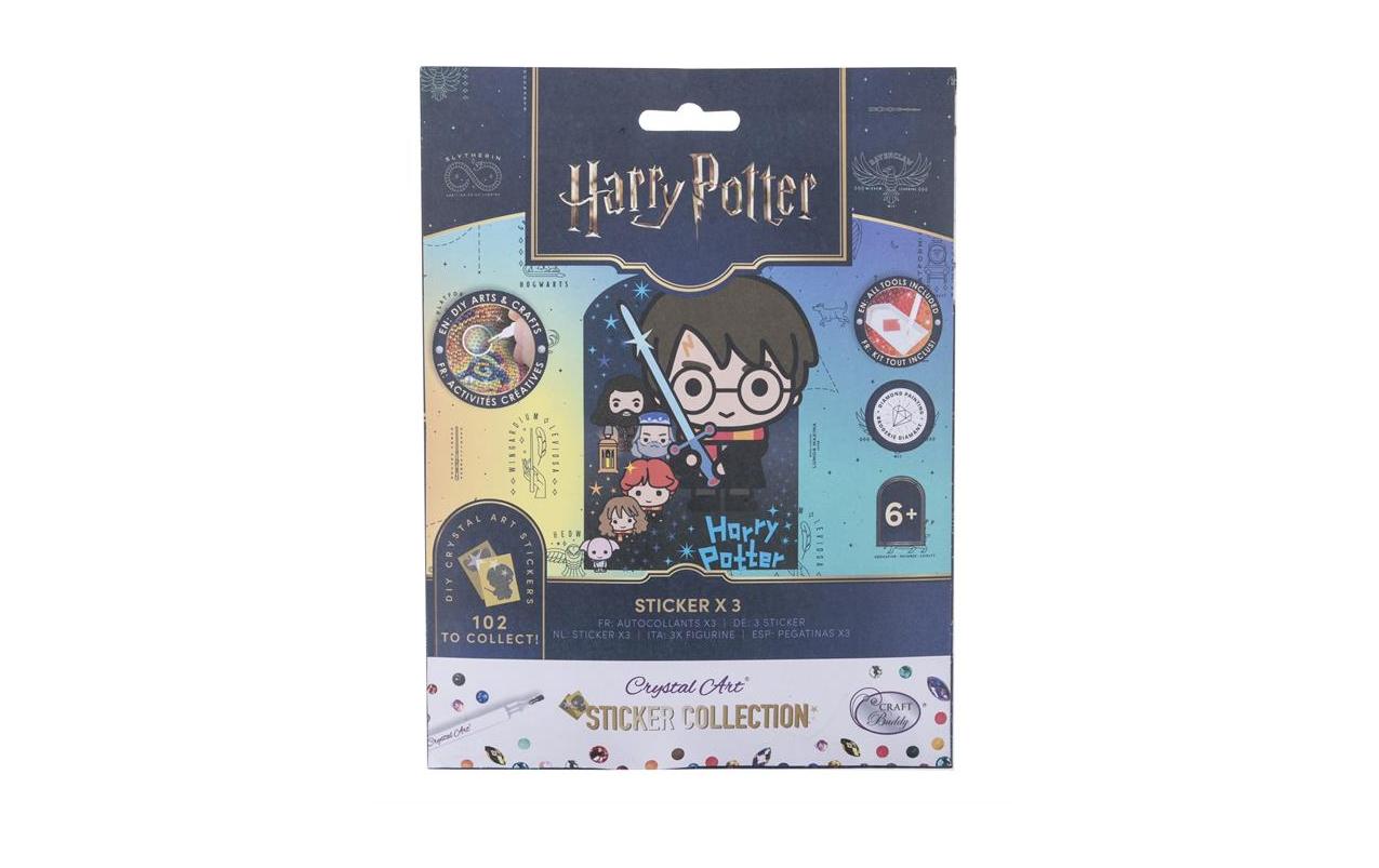 CRAFT Buddy Crystal Art – Sticker-Set – Harry Potter – ab 6 Jahren