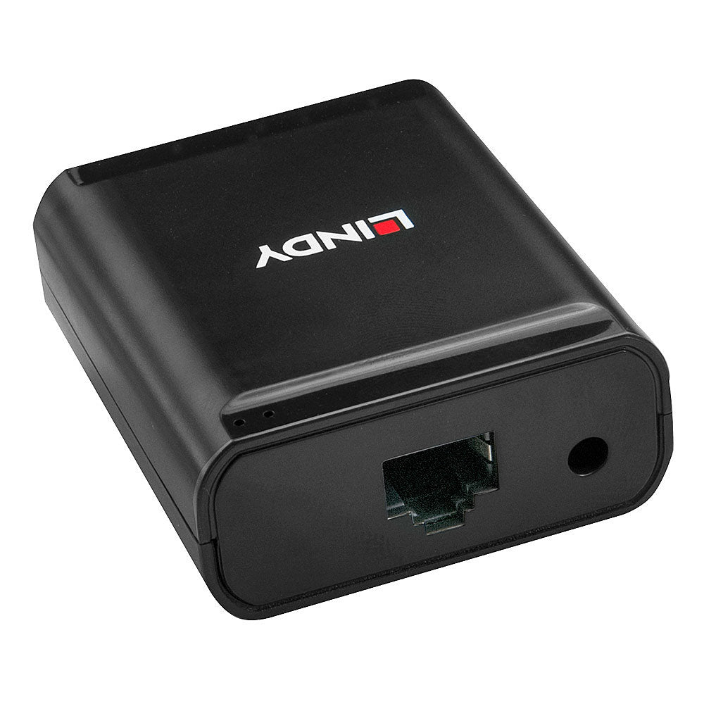 Lindy 42679 USB-Hub – USB 2.0, 4× USB-A, 1× RJ45