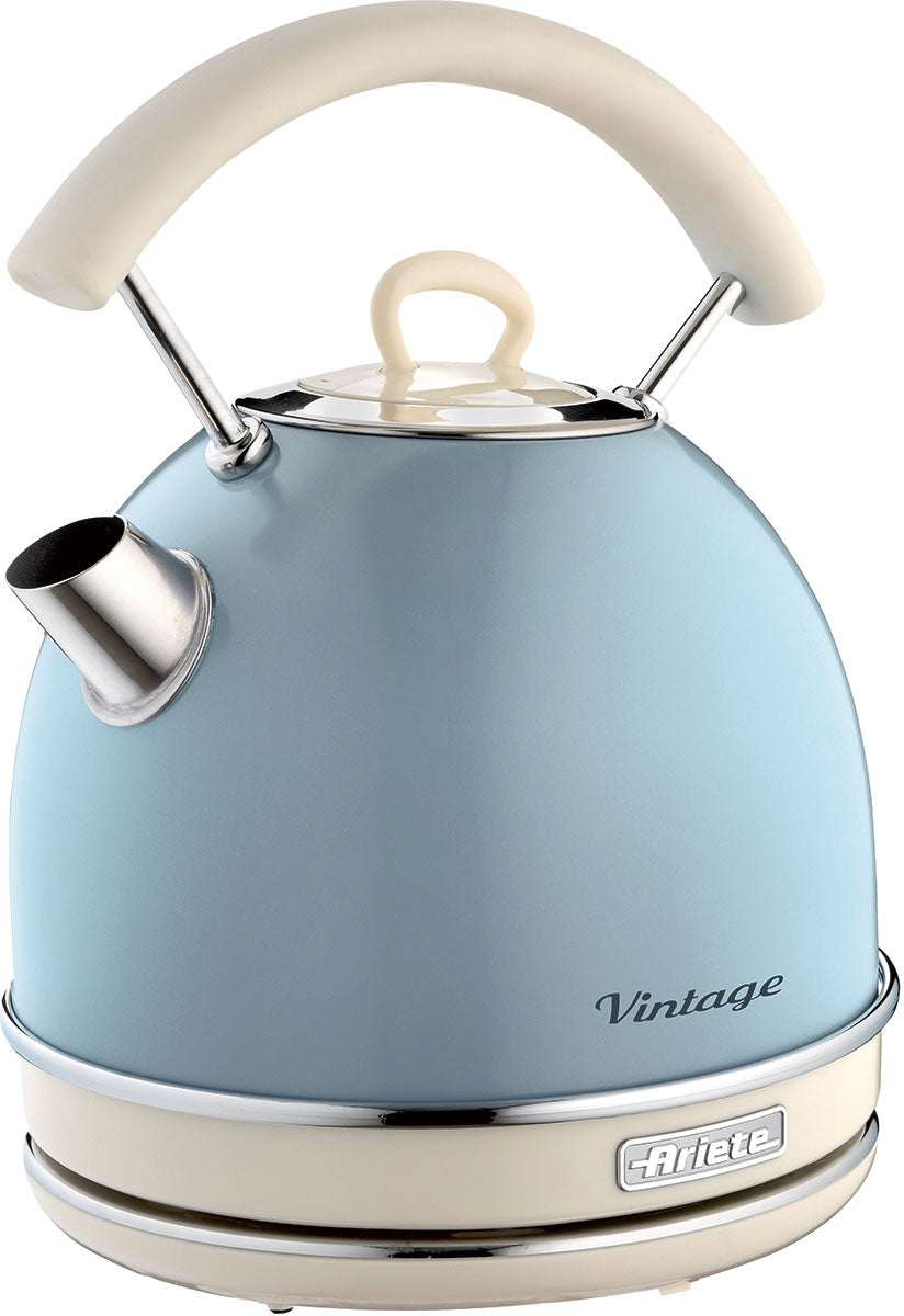 Ariete Wasserkocher – 1,7 l, Edelstahl, Blau, ARI-2877-BL