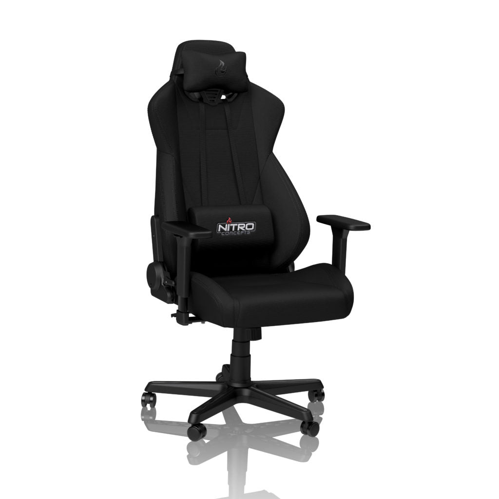 Nitro Concepts Konferenzstuhl S300 – 57 × 49 × 140 cm, schwarz