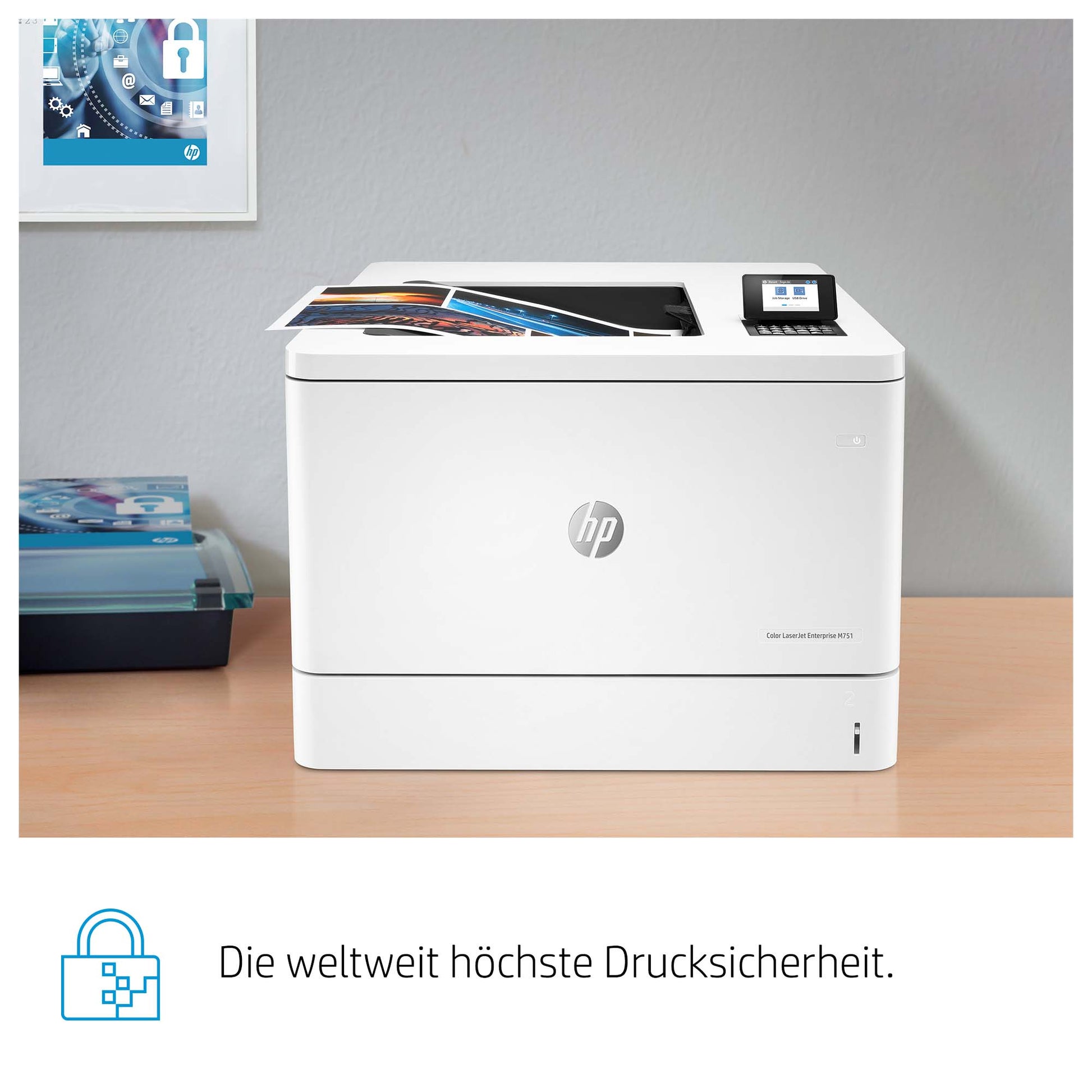 HP LaserJet Enterprise M751DN – A3/A4, Farbe, Duplex, 41 S./Min., LAN