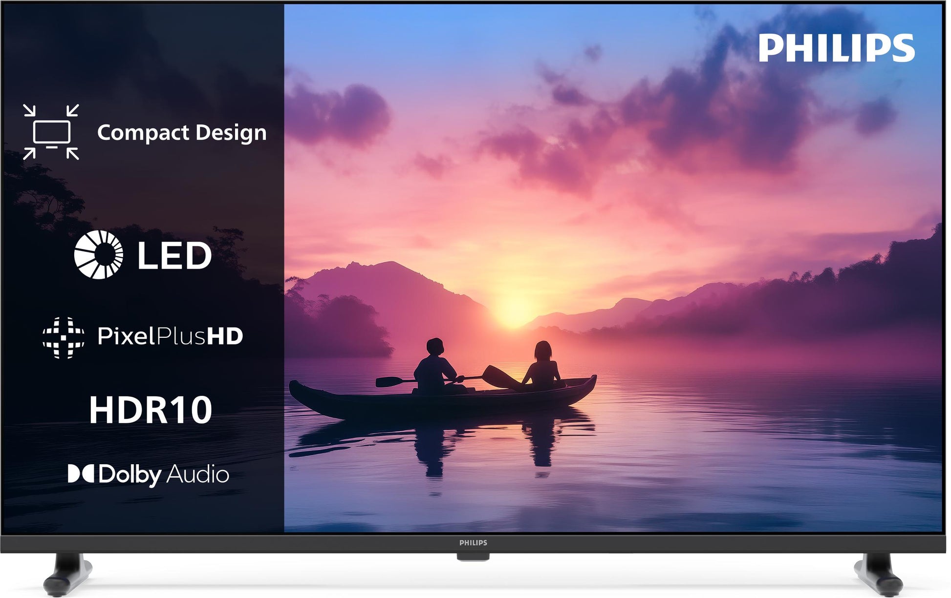 Philips 32PHS6050/12 – 32" LED TV – HD – Titan OS, Ambilight