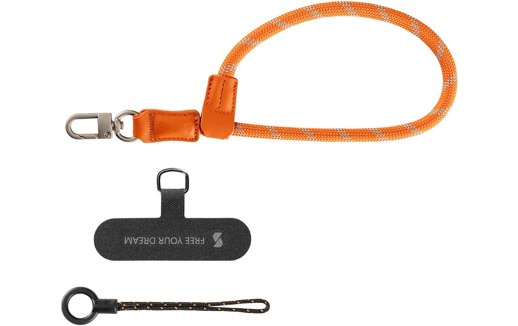 SmallRig Handschlaufe – für Smartphone – Orange, Nylon