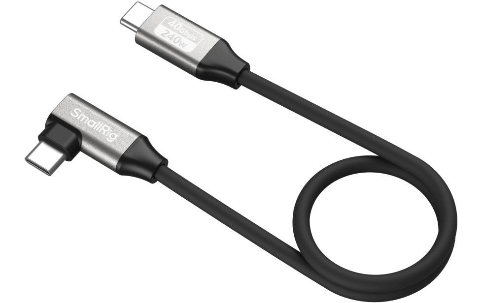 SmallRig USB-Kabel, USB-C zu USB-C, 0,35 m, Lade-/Datenkabel