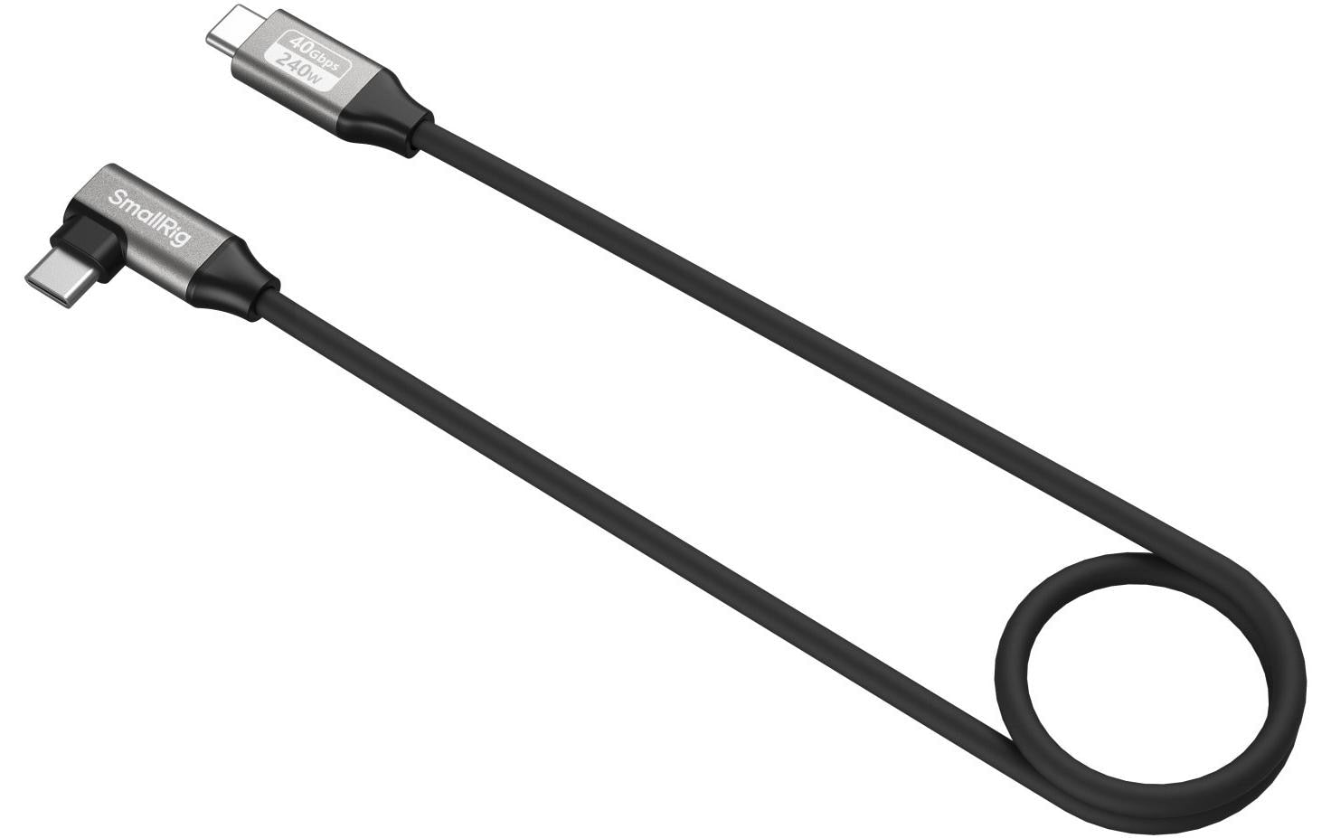 SmallRig USB-Kabel, USB-C zu USB-C, 0,6 m, Lade-/Datenkabel