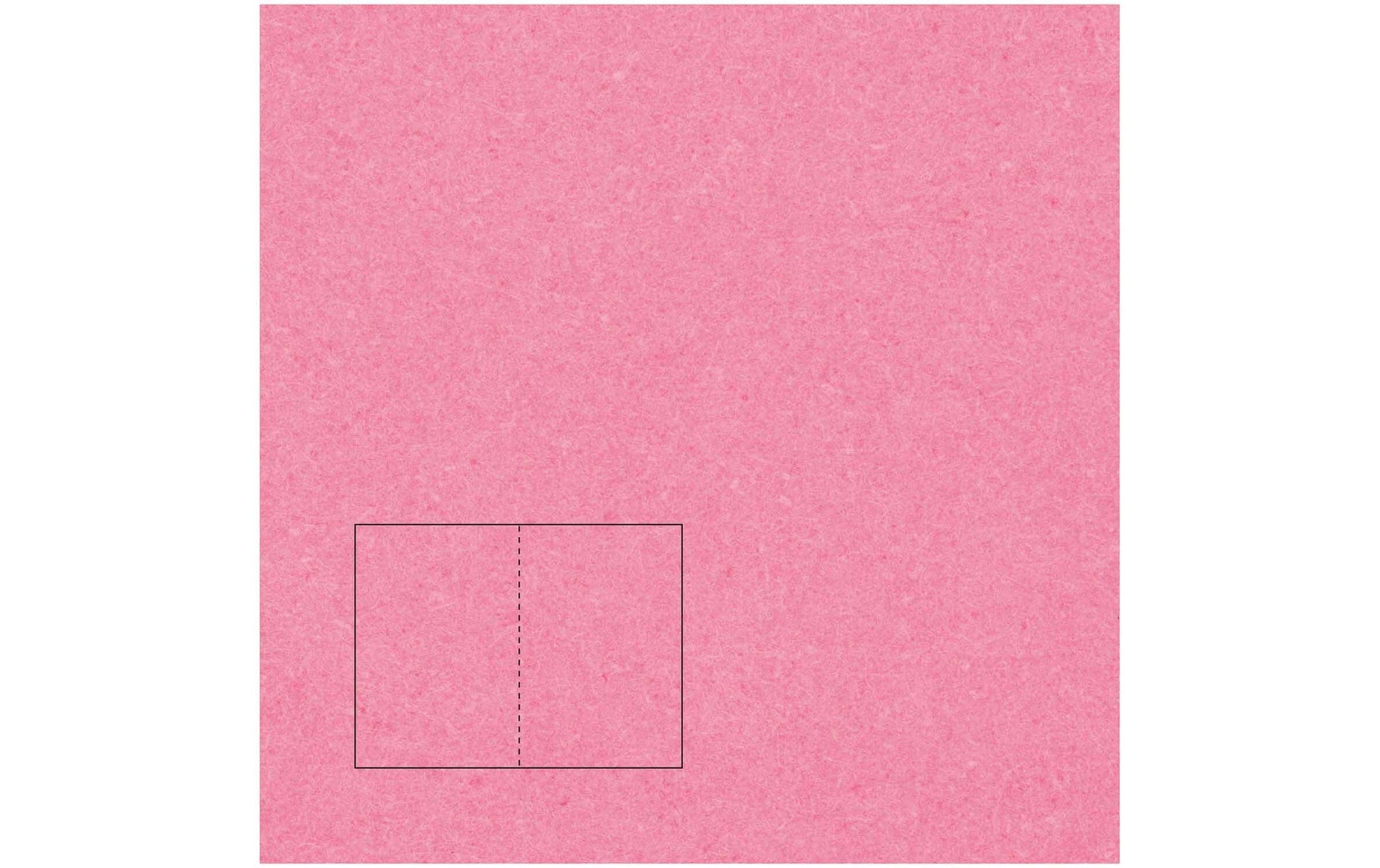 Rico Design Karte Klappkarte – A5, rosa – Papier