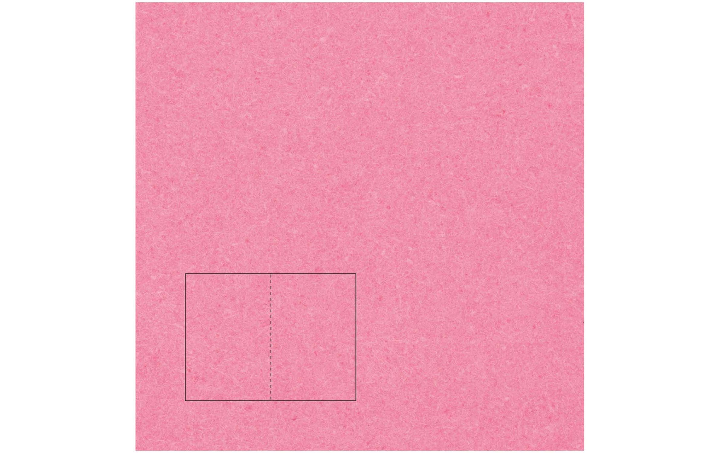Rico Design Karte Klappkarte – A5, rosa – Papier