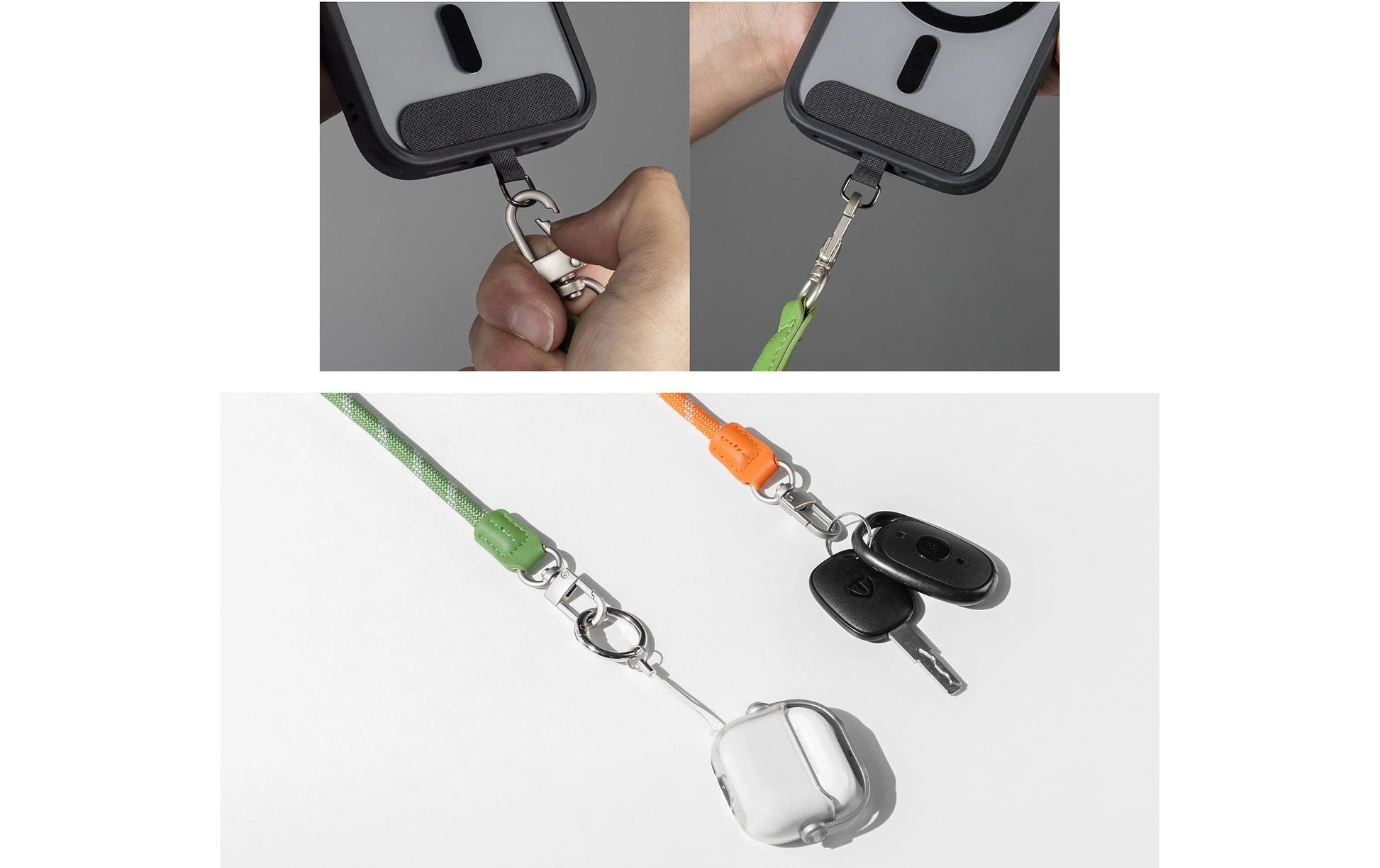 SmallRig Handschlaufe – für Smartphone – Orange, Nylon