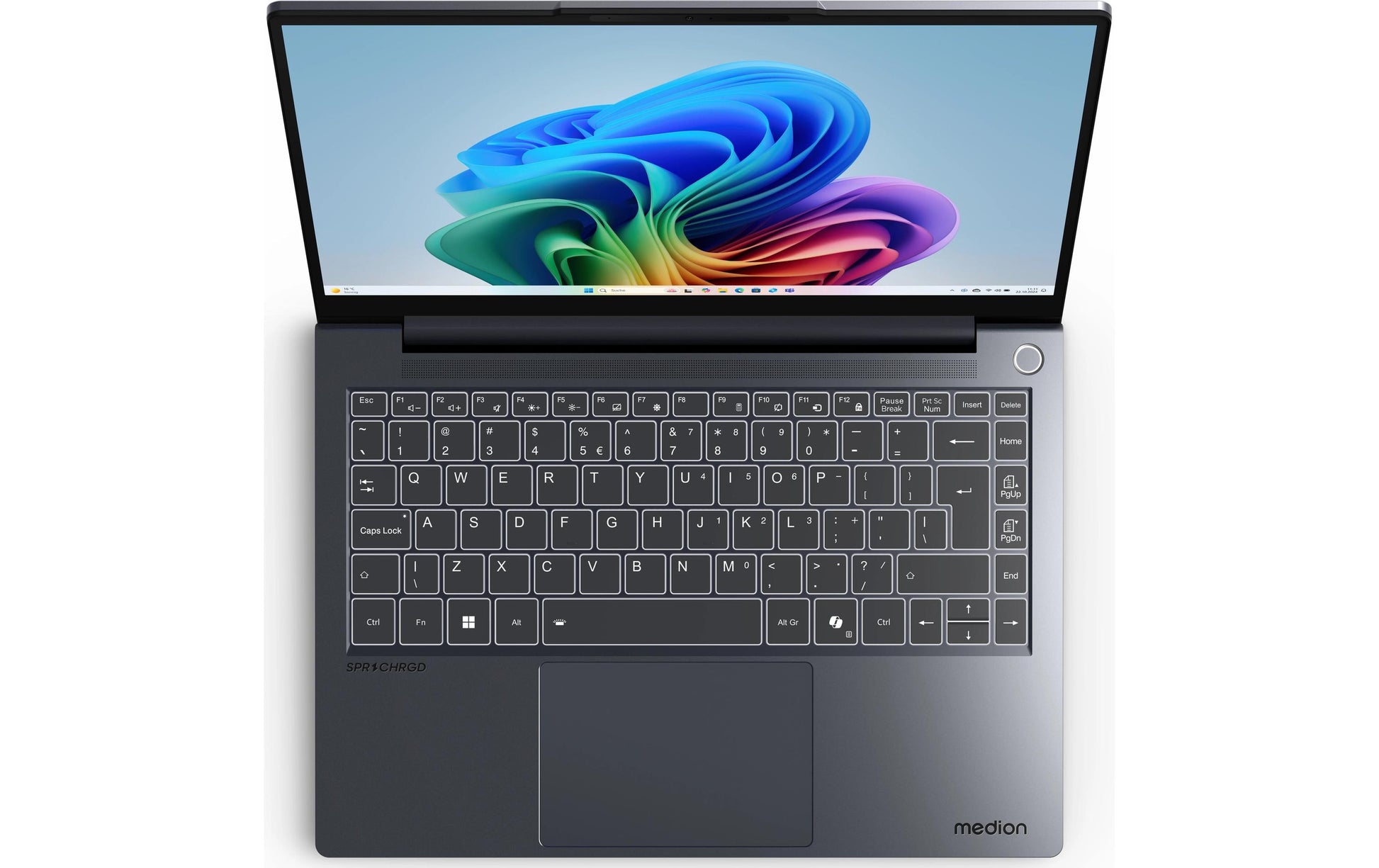 Medion SPRCHRGD 14 S2 – 14" WQXGA+, Core Ultra 5 228V, 32 GB, 512 GB SSD, Win 11 Home, QWERTZ (CH)