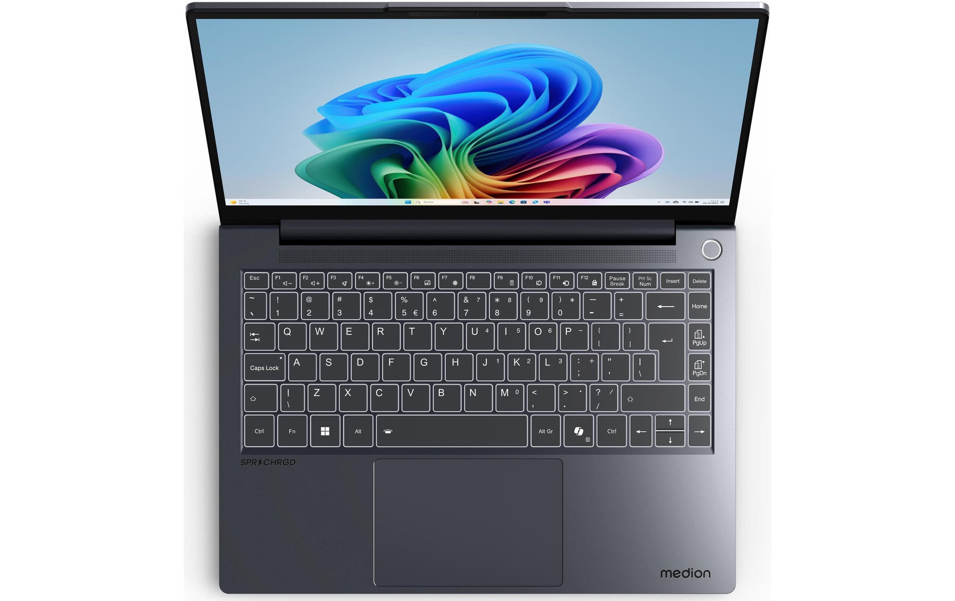 Medion SPRCHRGD 14 S2 – 14" WQXGA+, Core Ultra 7 258V, 32 GB, 1 TB SSD, Win 11 Home, QWERTZ (CH)