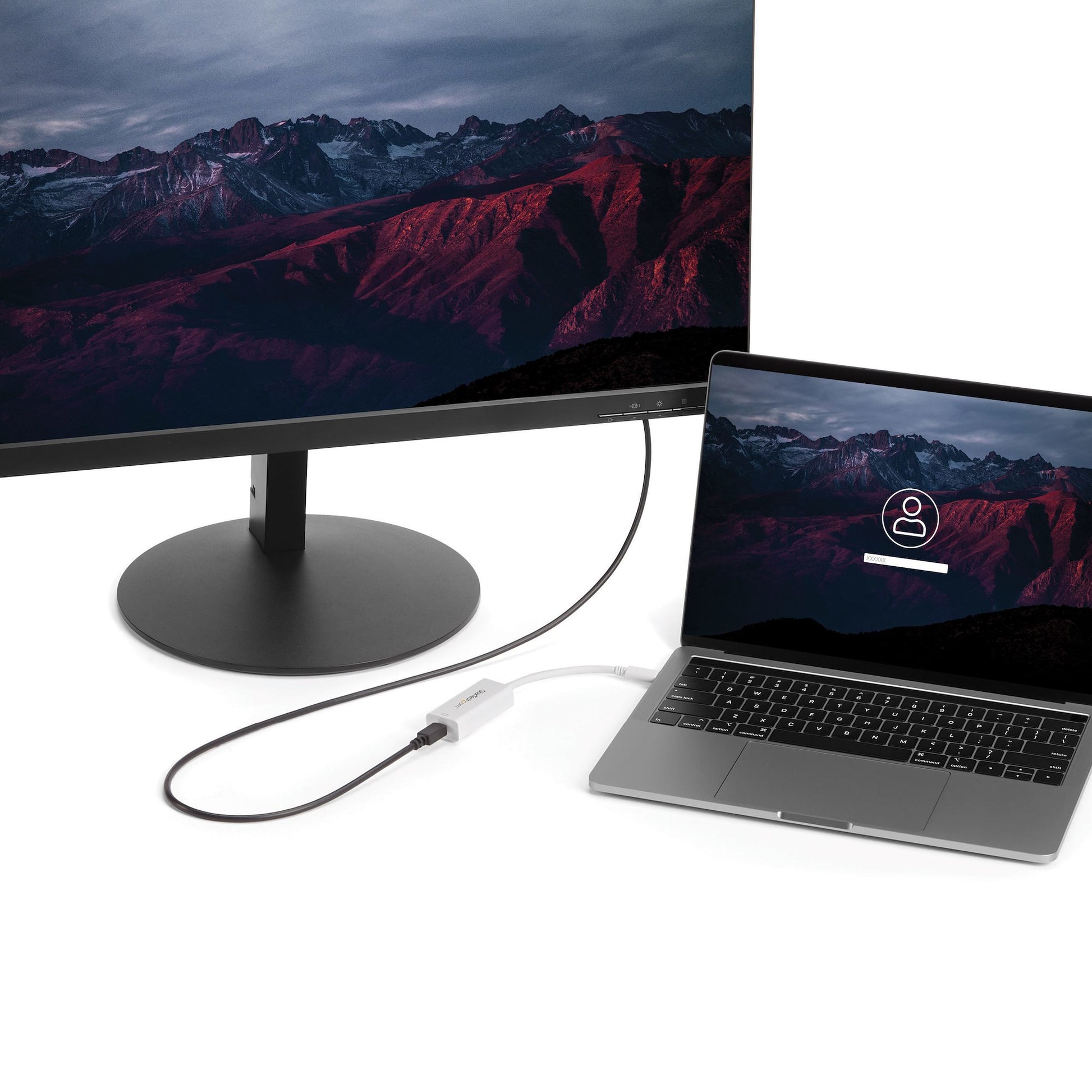 StarTech.com USB-C zu Mini DisplayPort Adapter – 4K (3840 × 2160) @ 60 Hz, DisplayPort 1.2, 1,4 cm, Weiss