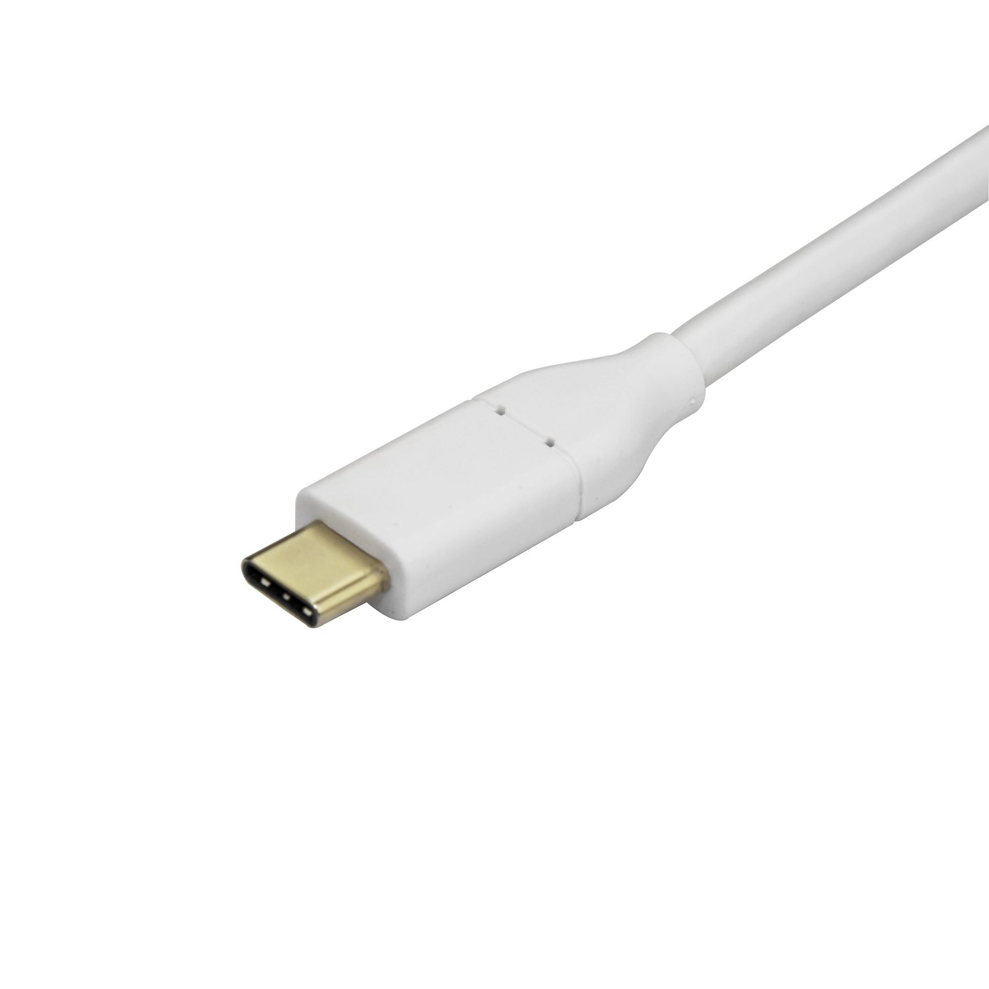 StarTech.com USB-C zu Mini DisplayPort Adapter – 4K (3840 × 2160) @ 60 Hz, DisplayPort 1.2, 1,4 cm, Weiss
